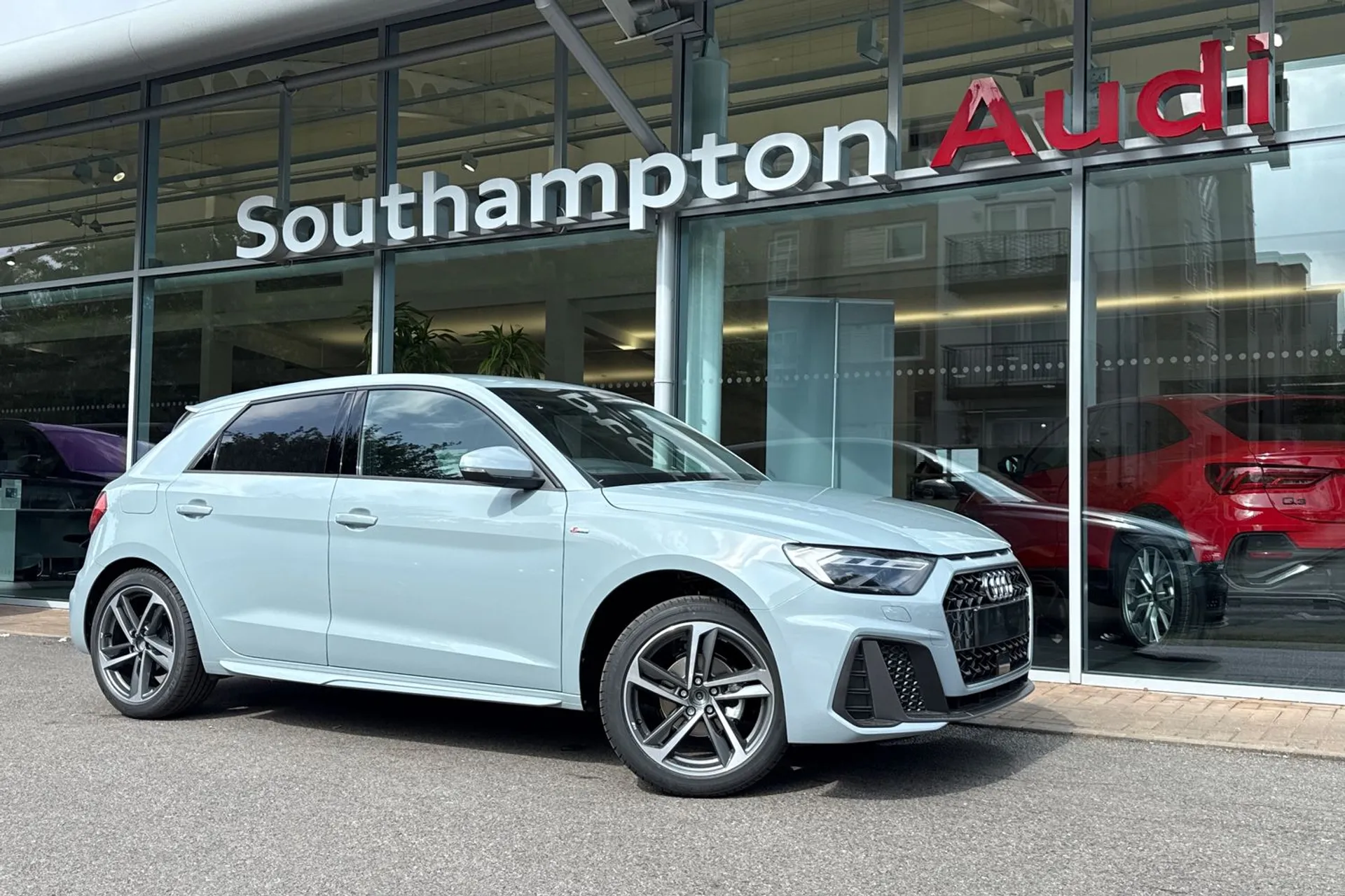 Audi A1 focused image