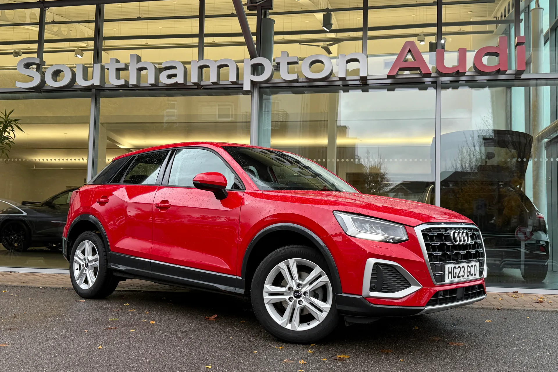 Audi Q2 focused image