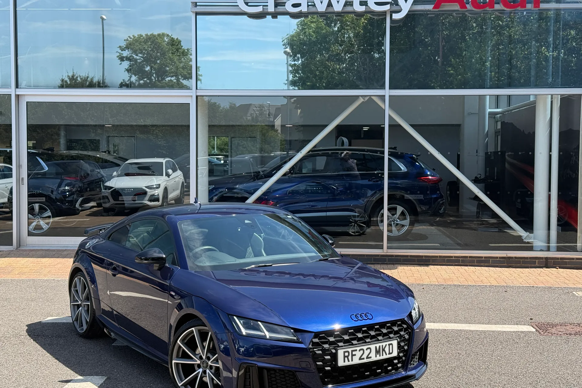 Audi TT focused image