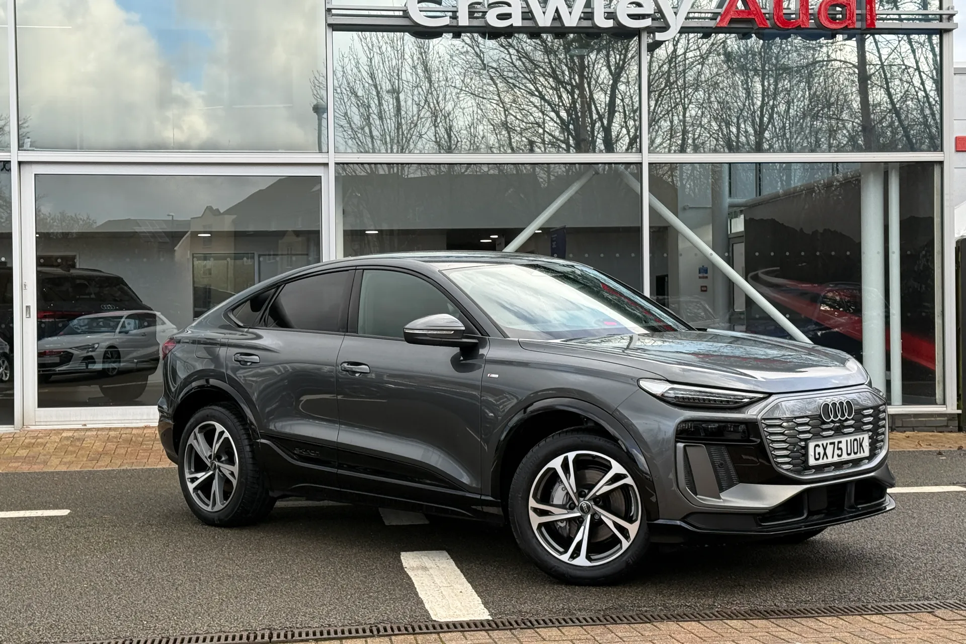 Audi Q6 focused image