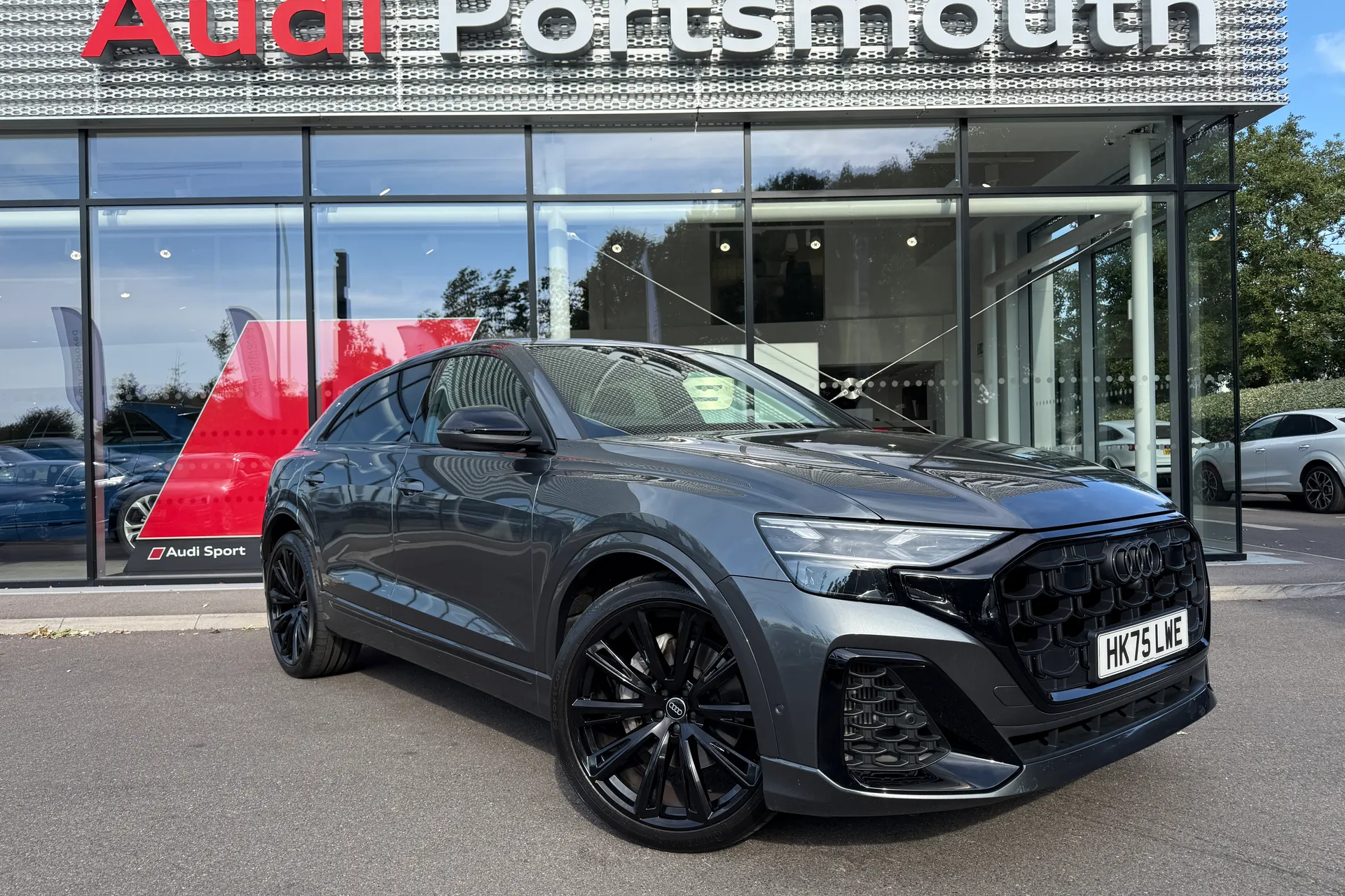 Audi Q8 focused image