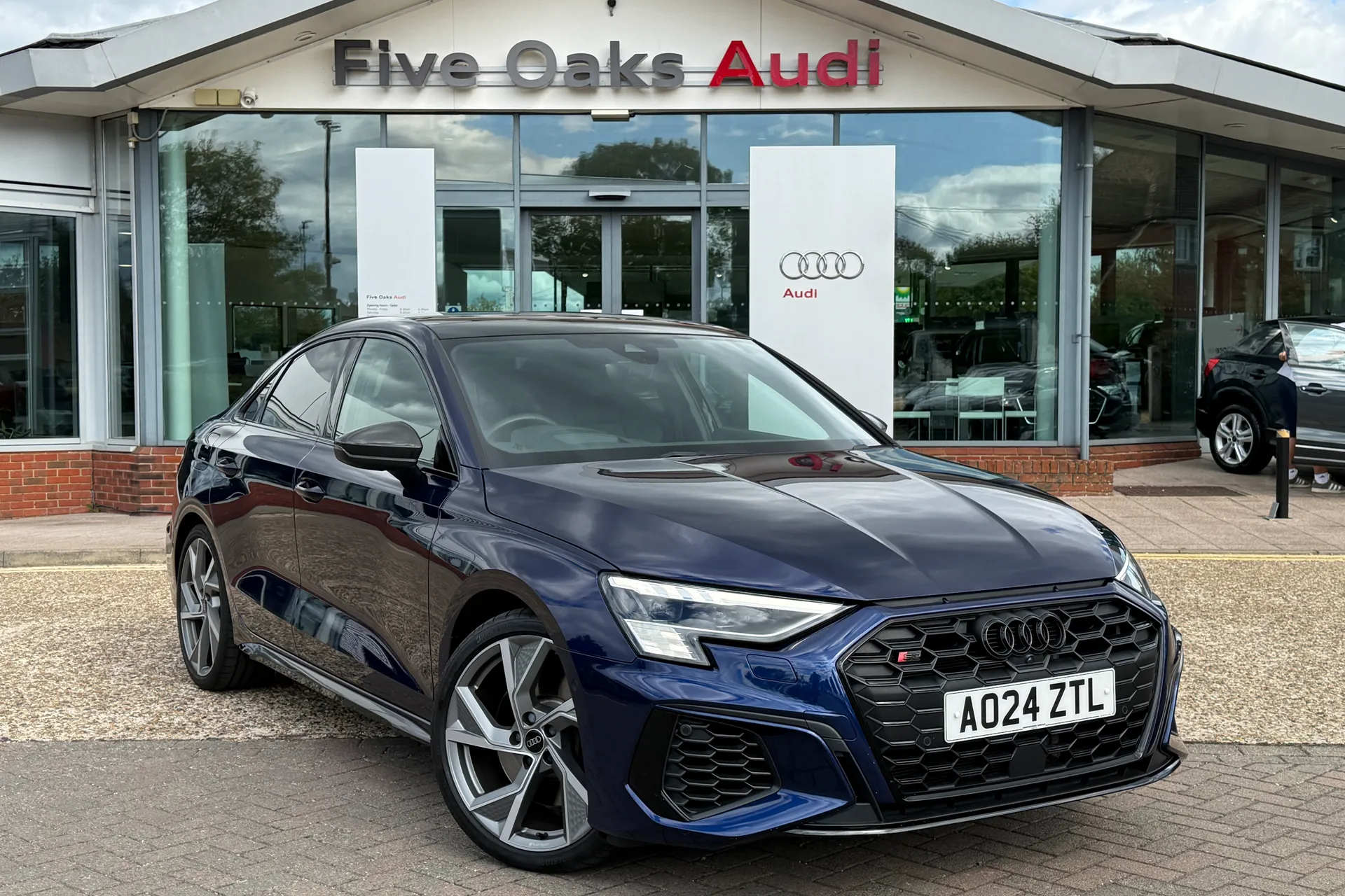 Audi A3 focused image