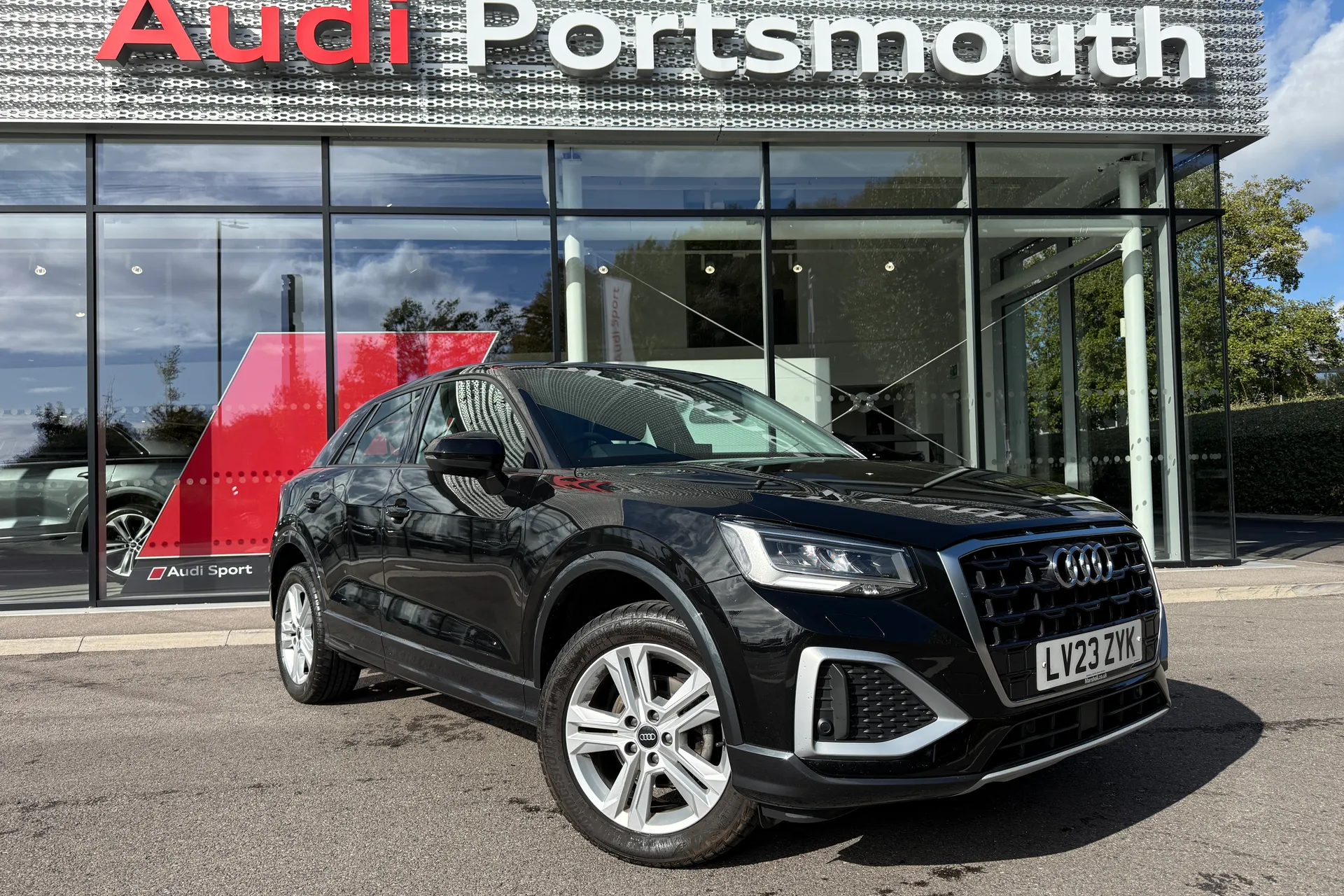 Audi Q2 focused image