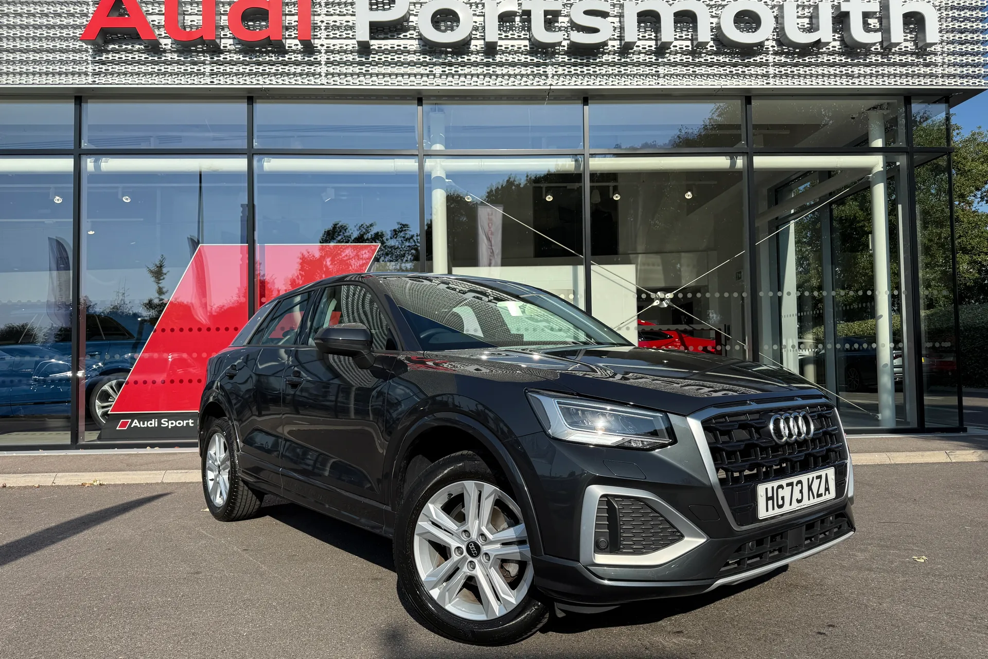 Audi Q2 focused image