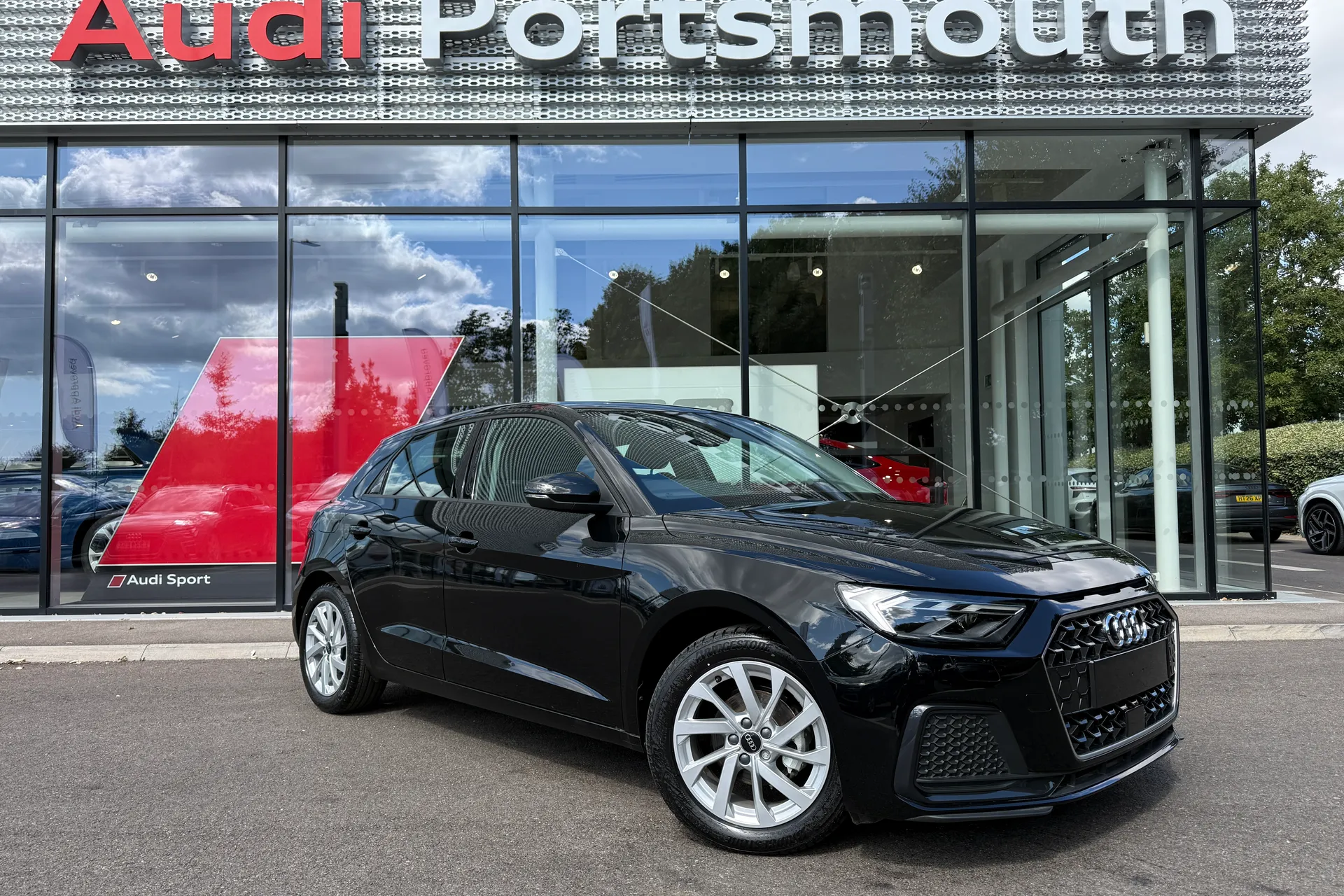 Audi A1 focused image