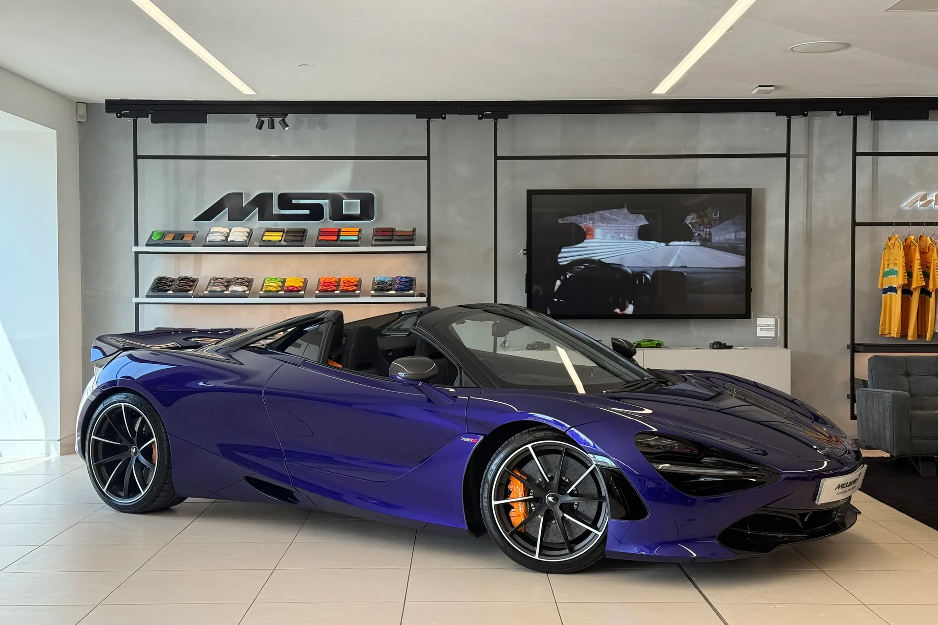 McLaren 720 focused image