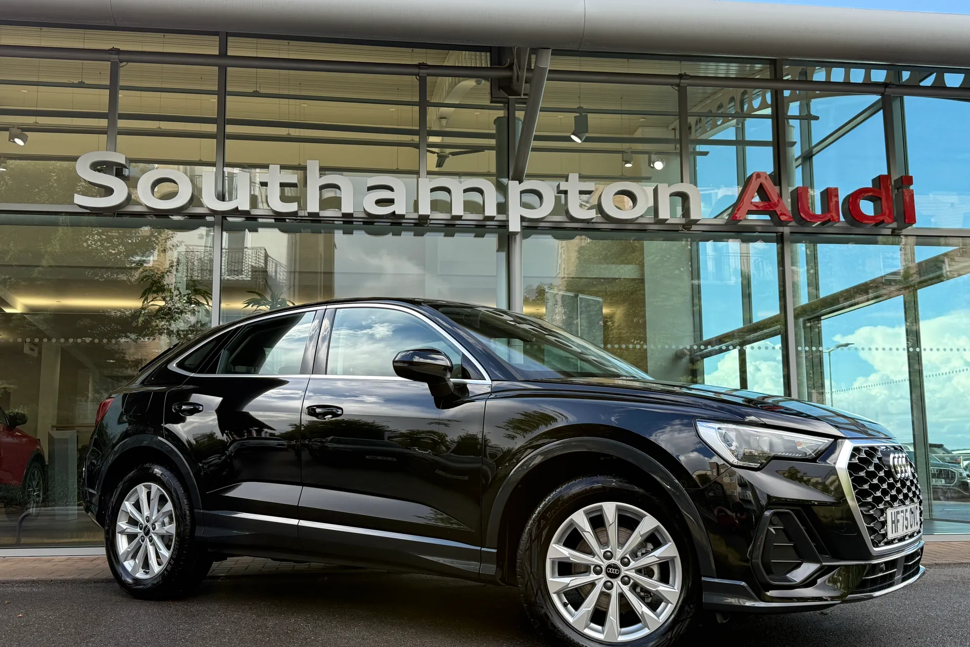 Audi Q3 focused image