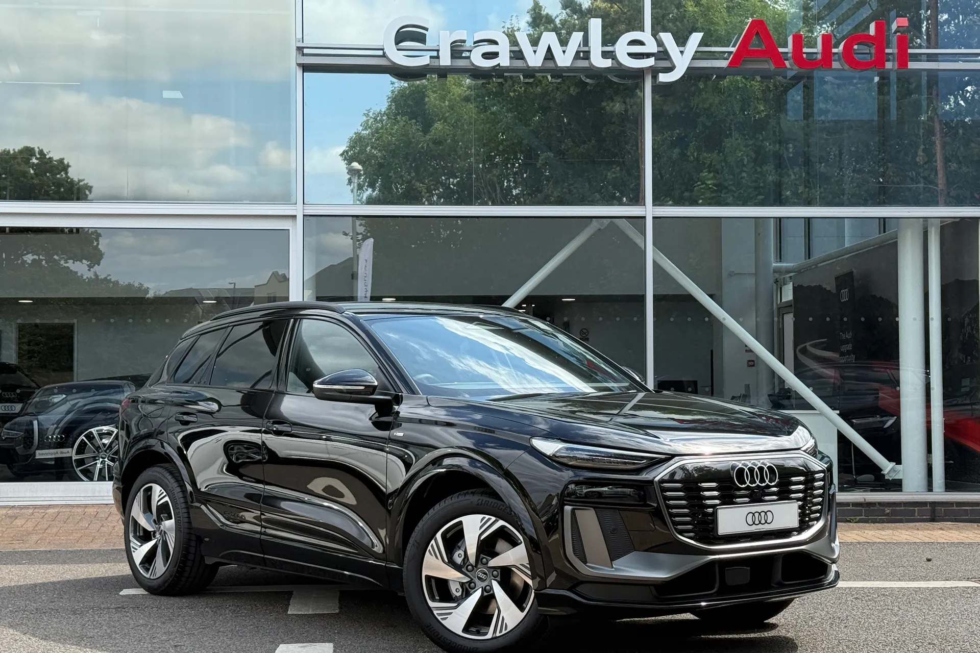 Audi Q6 e-tron focused image