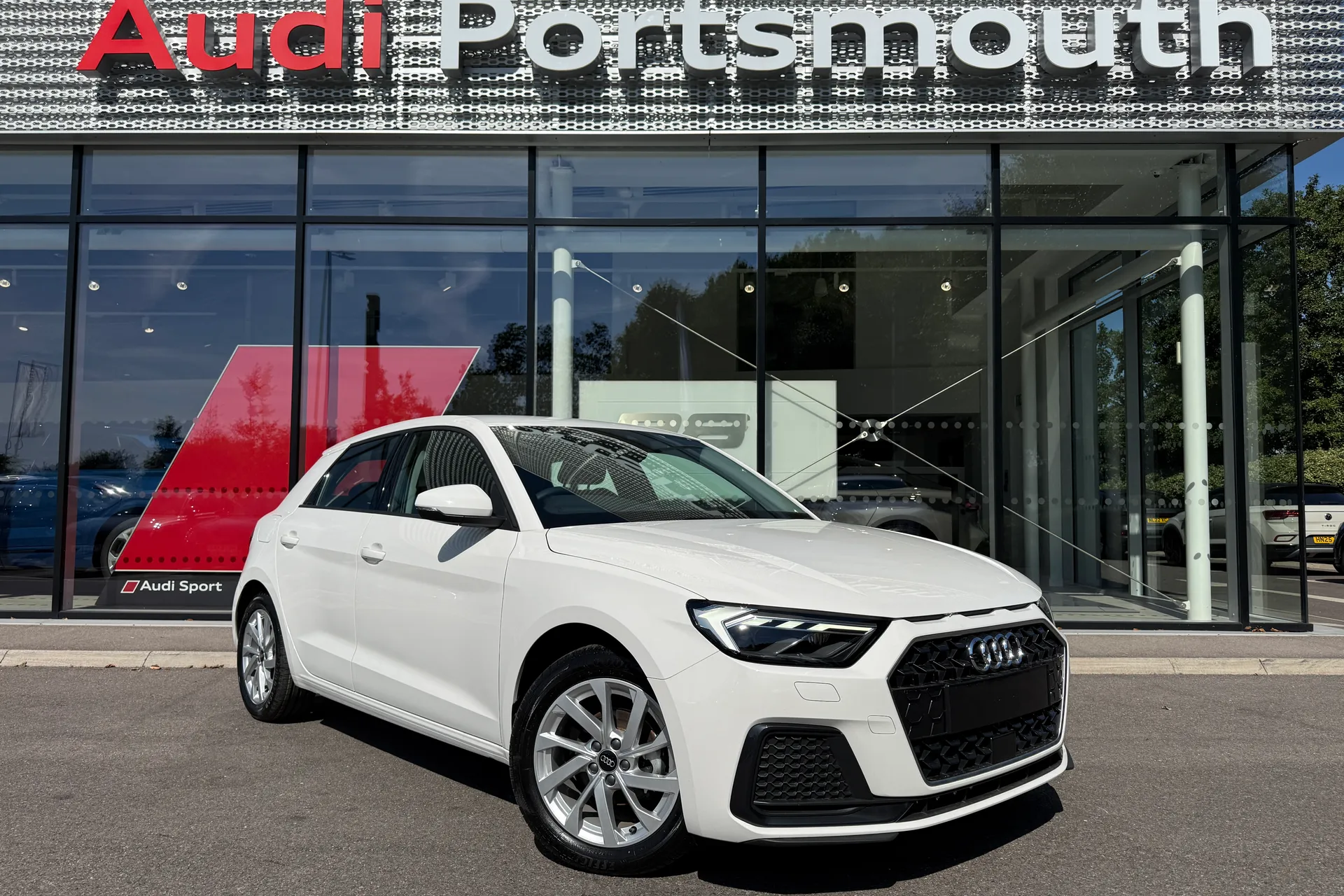Audi A1 focused image