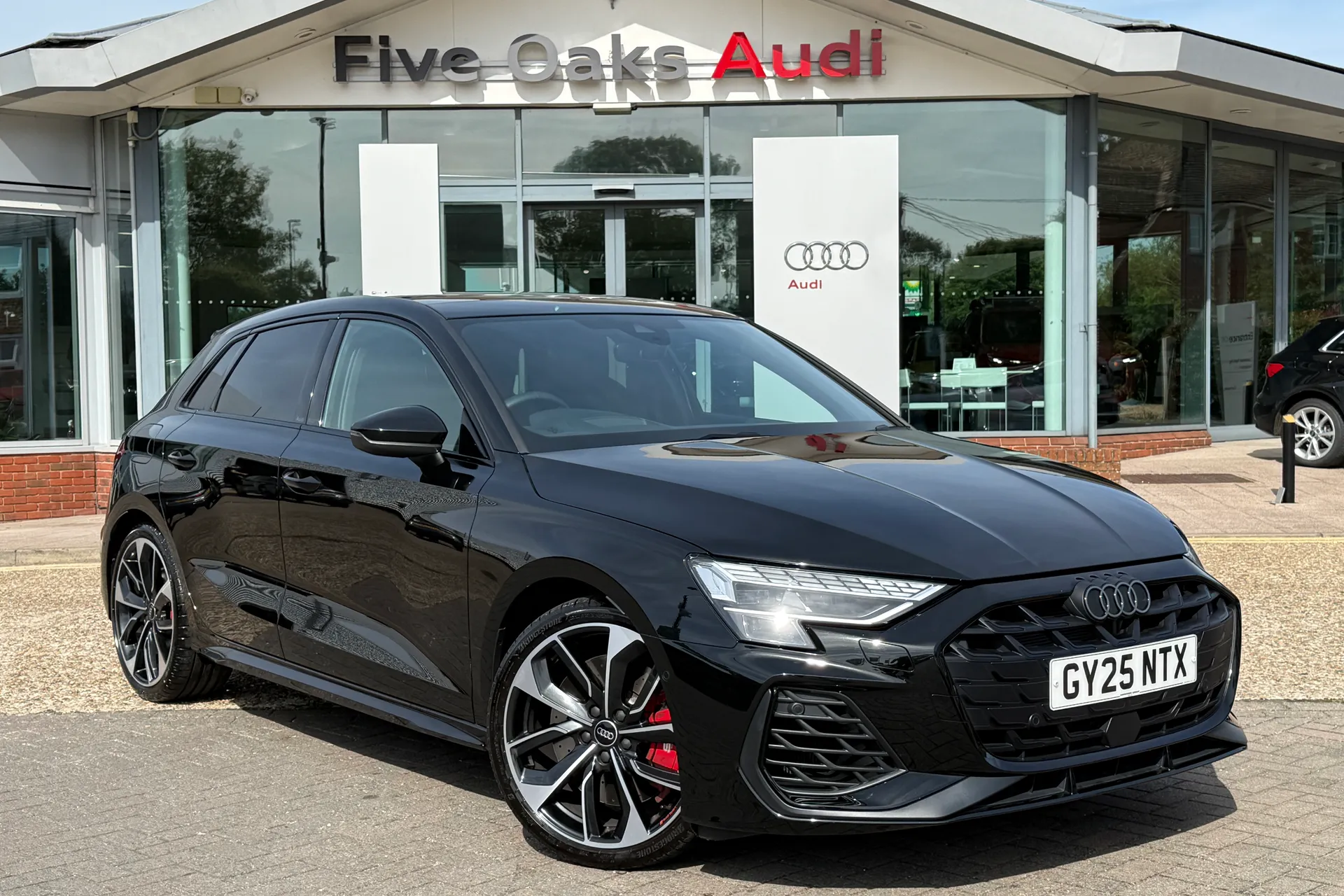 Audi A3 focused image