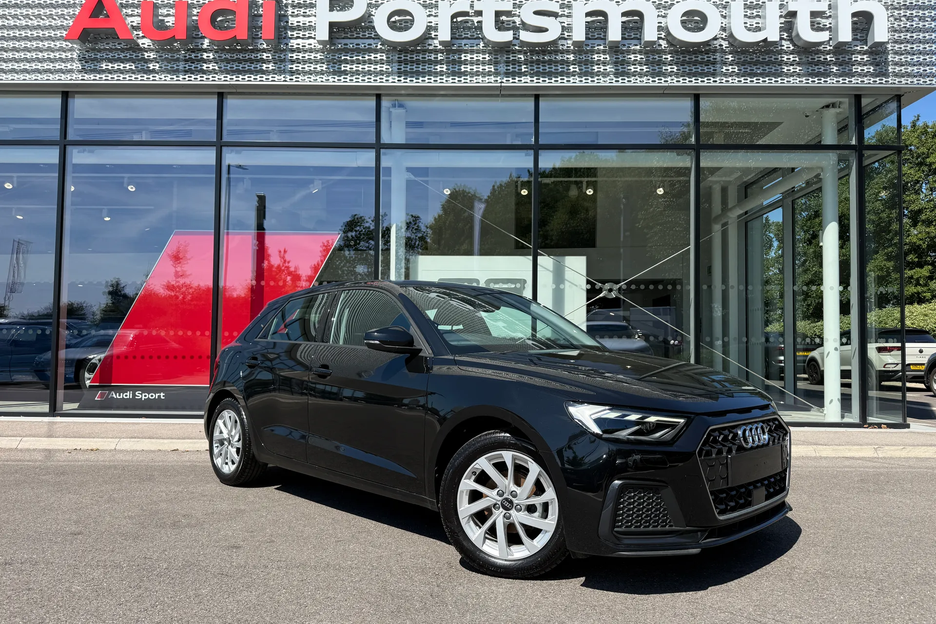 Audi A1 focused image