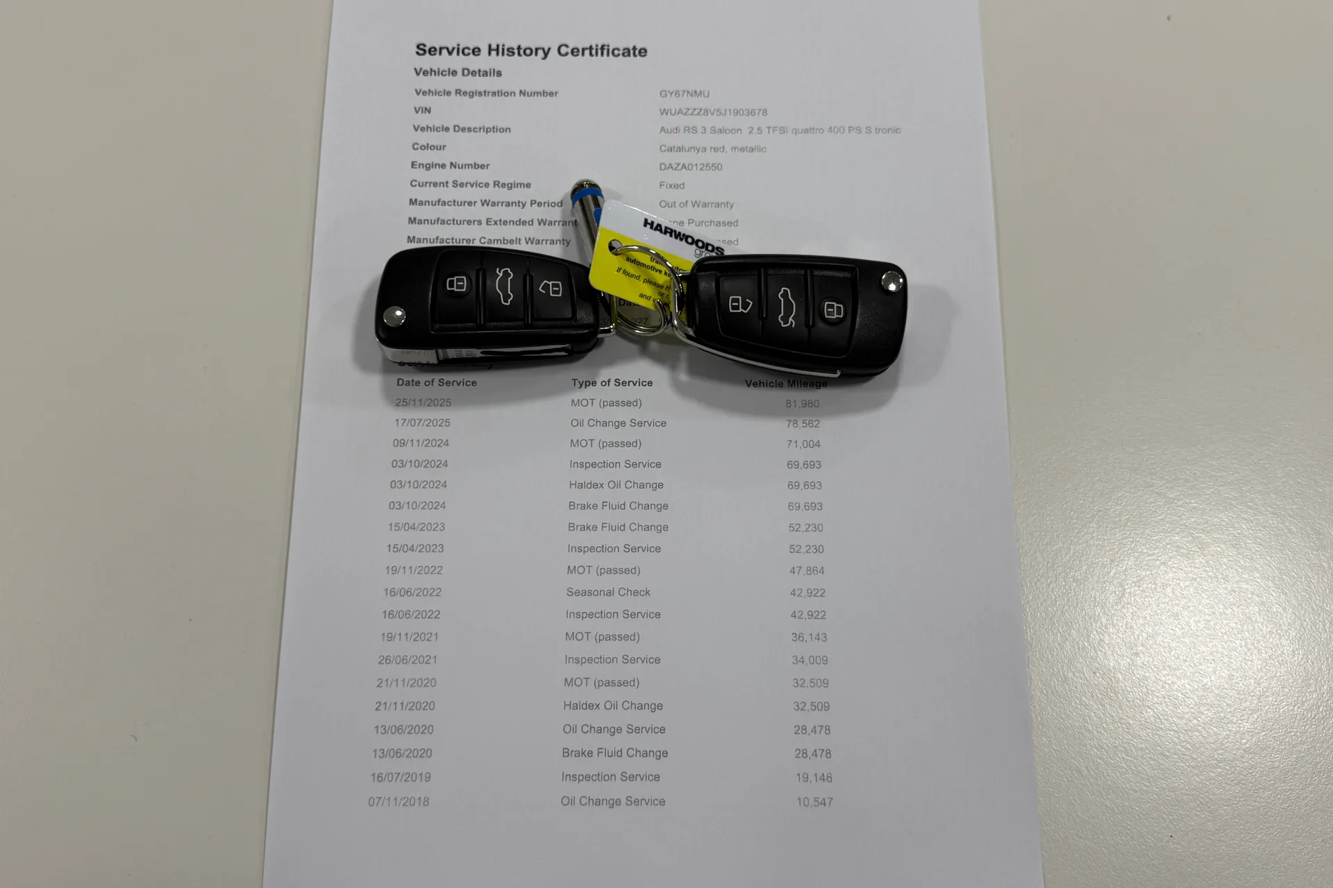 Audi RS3 thumbnail image number 10