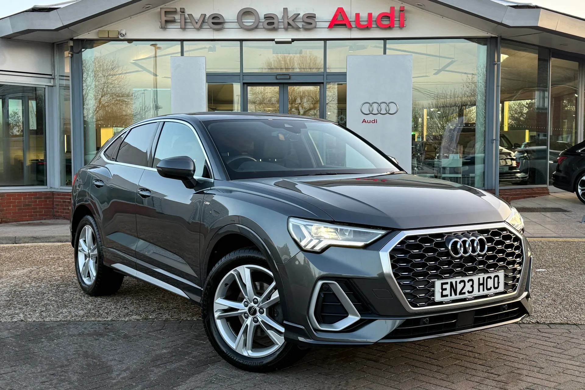 Audi Q3 focused image