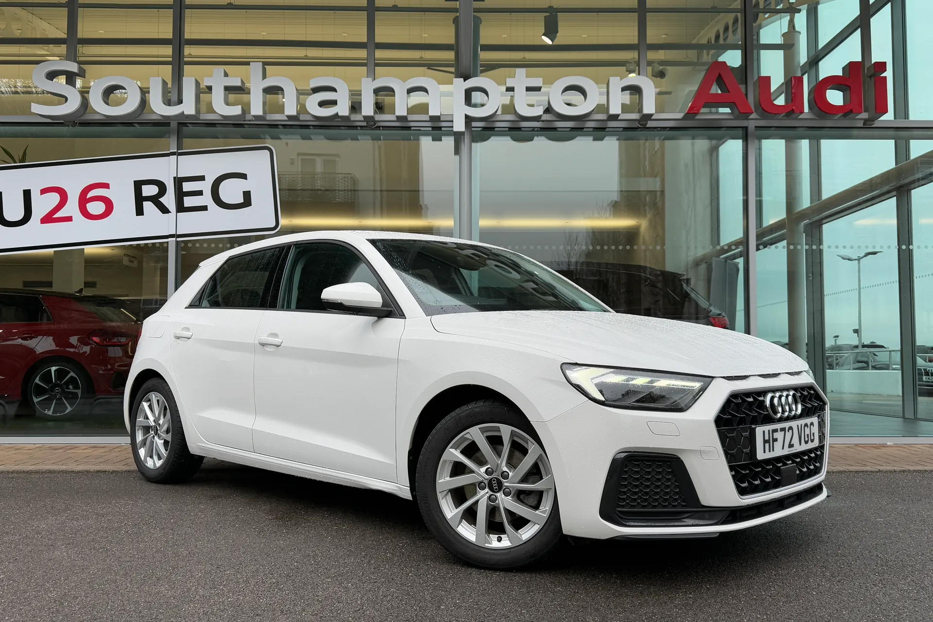 Audi A1 focused image