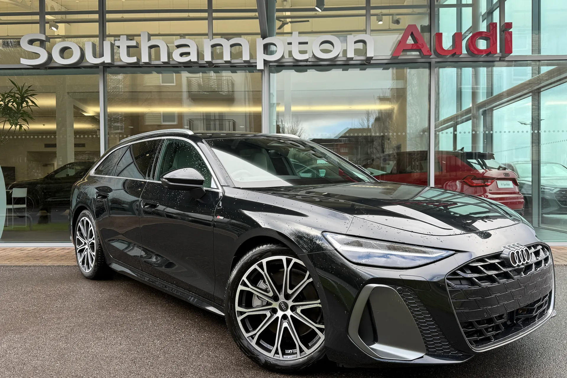 Audi A6 focused image