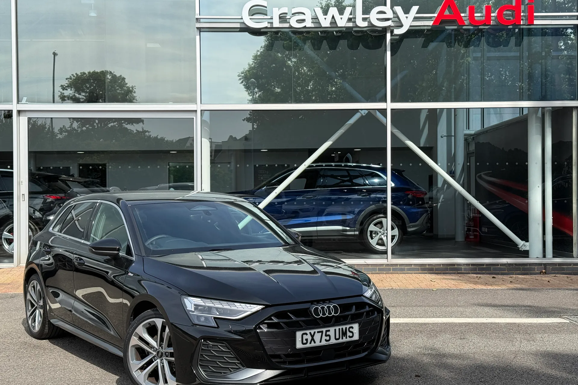 Audi A3 focused image