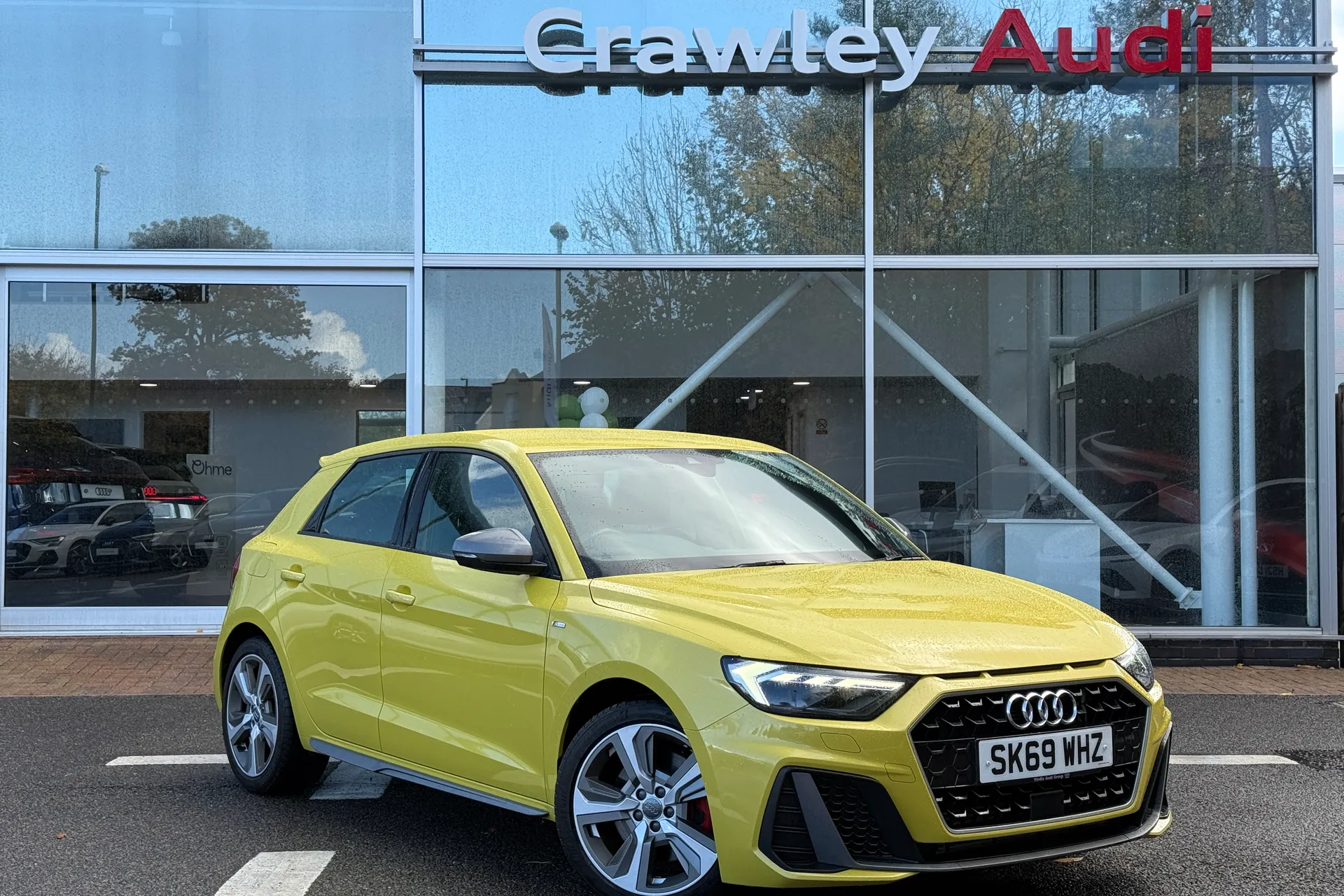 Audi A1 focused image