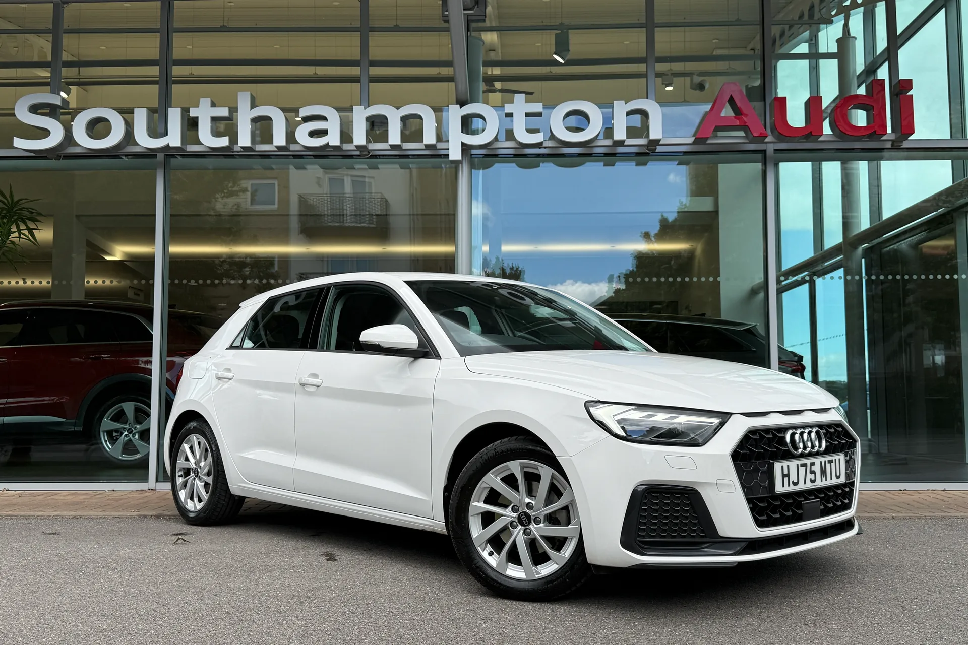 Audi A1 focused image