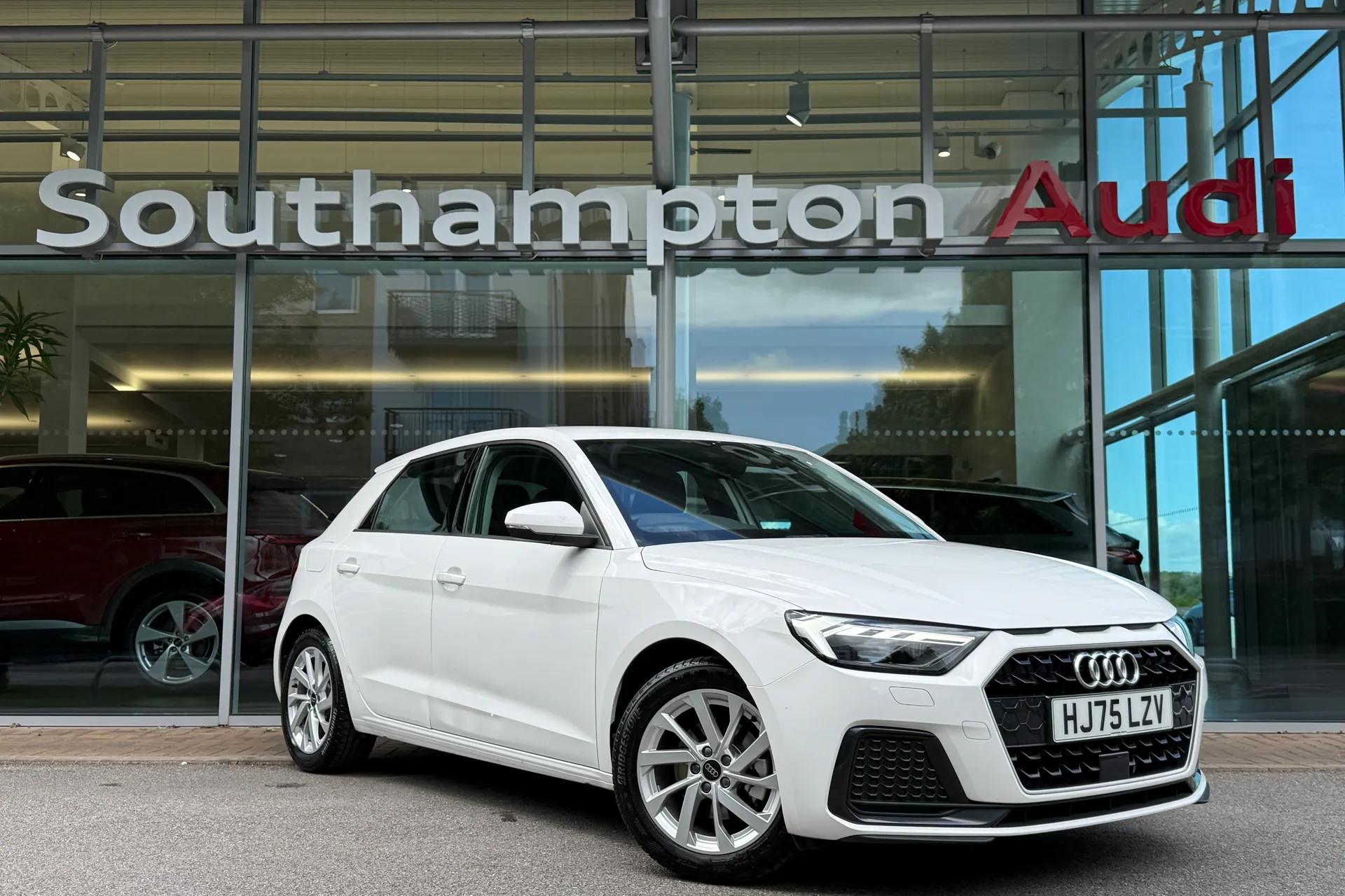 Audi A1 focused image