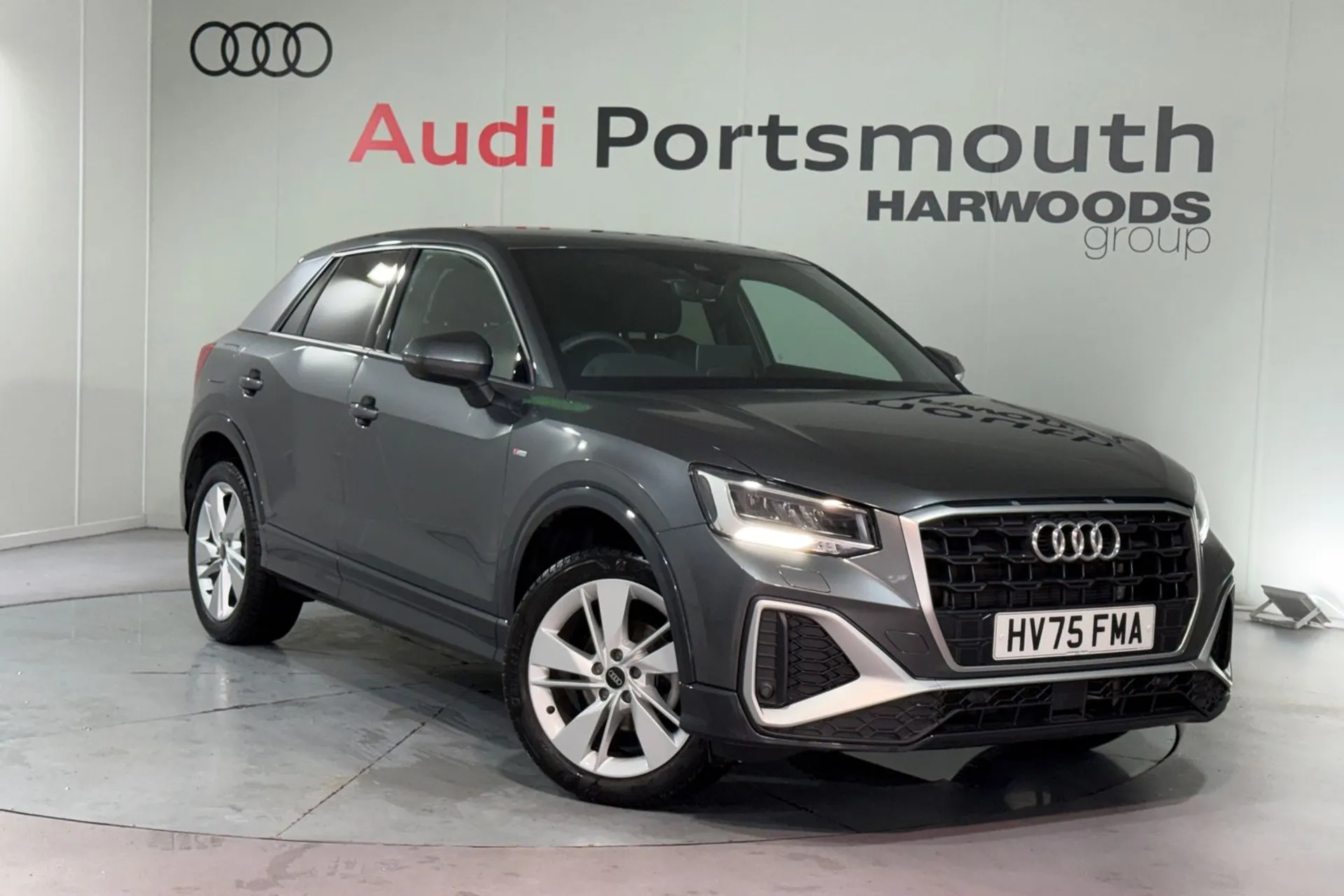 Audi Q2 focused image