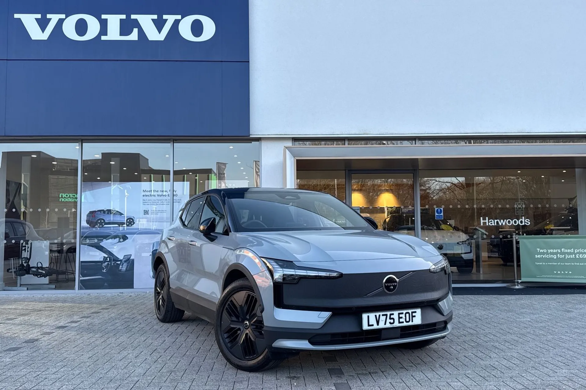 Volvo EX30 focused image