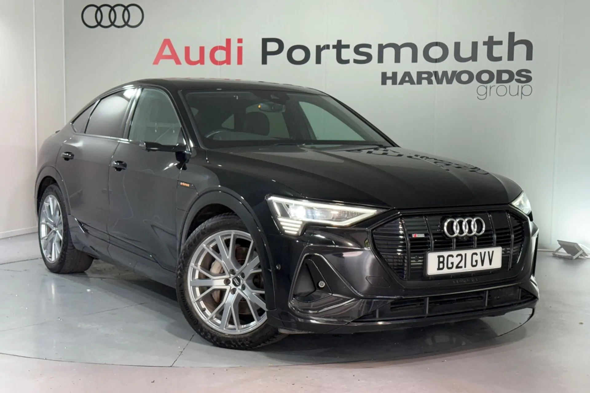 Audi e-tron focused image