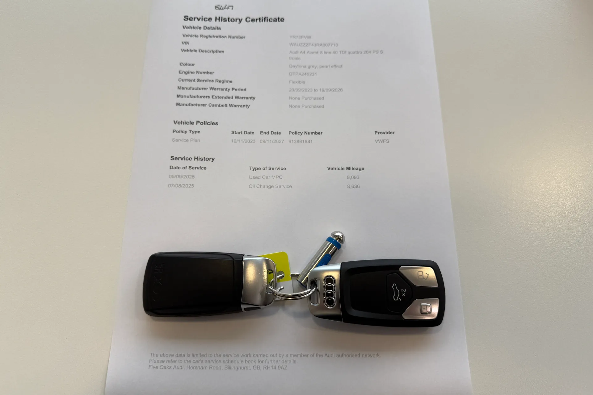 Audi A4 thumbnail image number 7