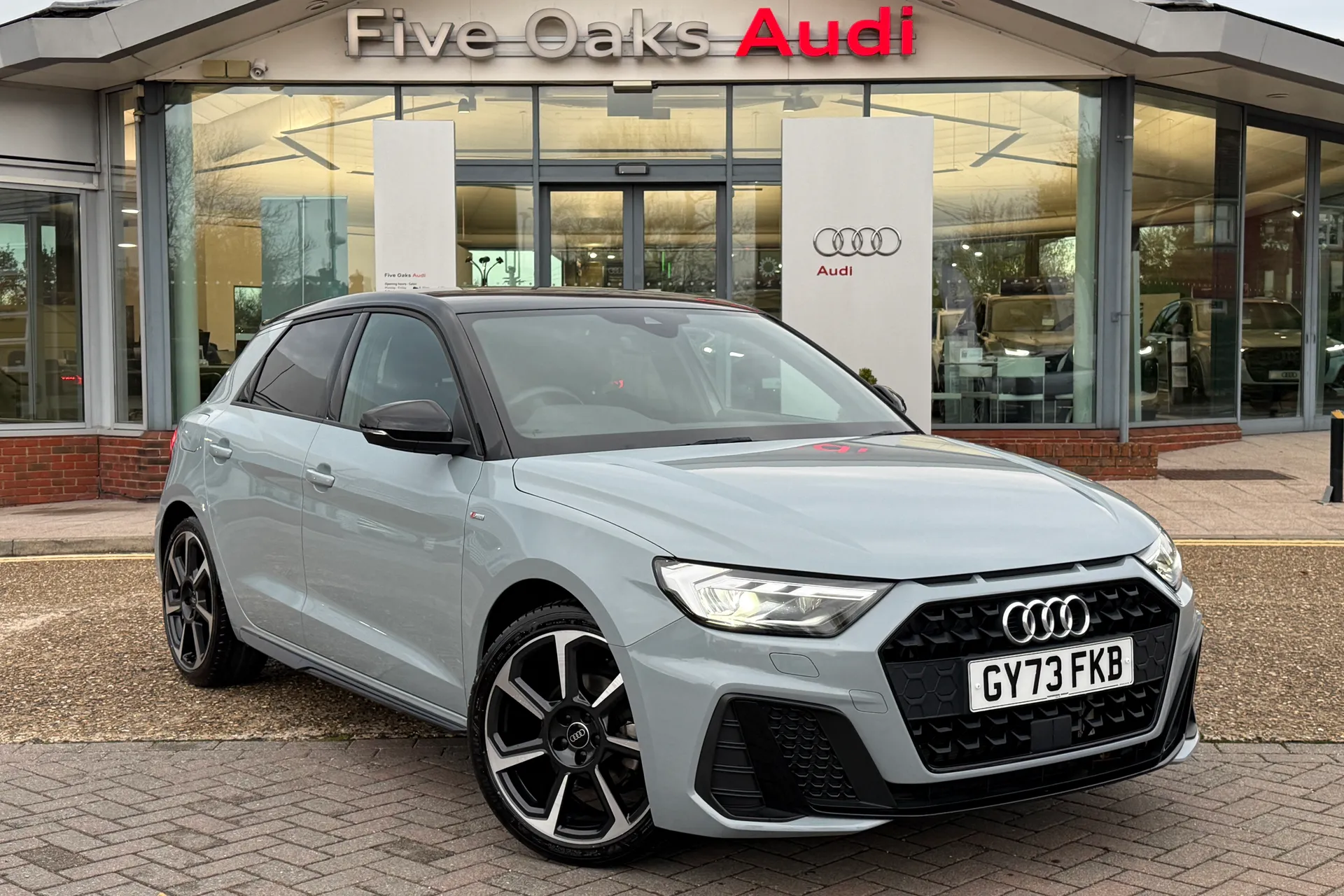 Audi A1 focused image