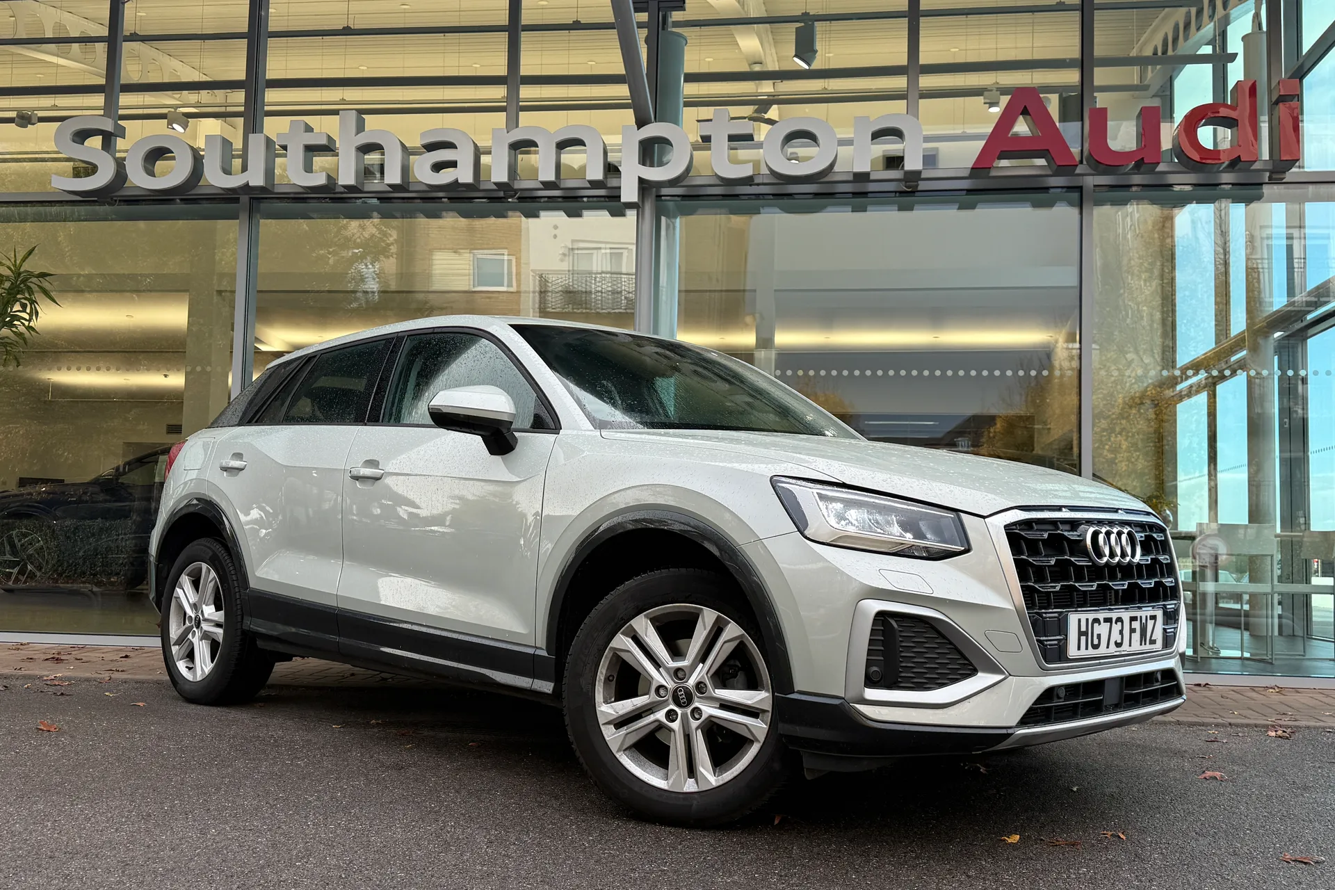 Audi Q2 focused image