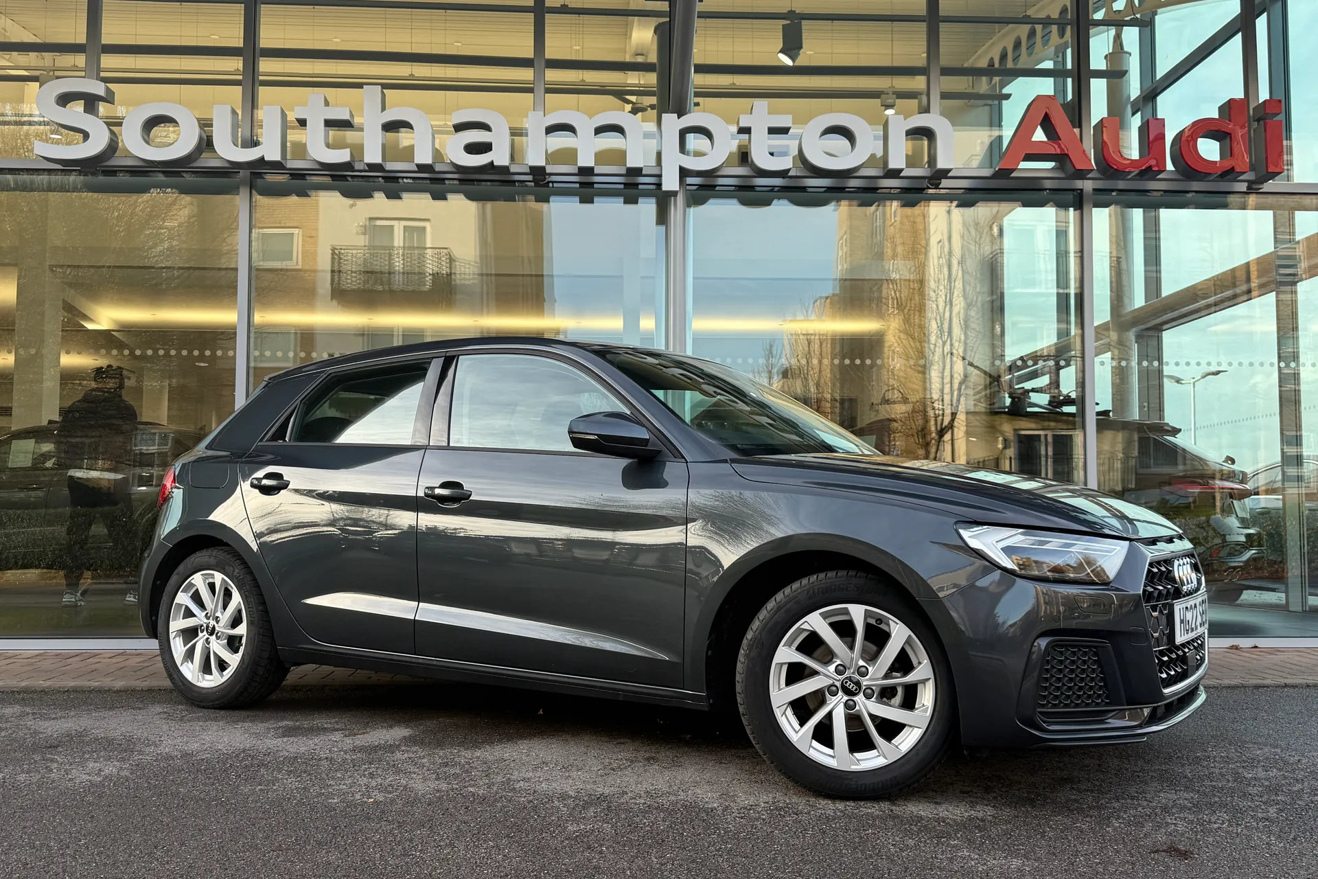 Audi A1 focused image