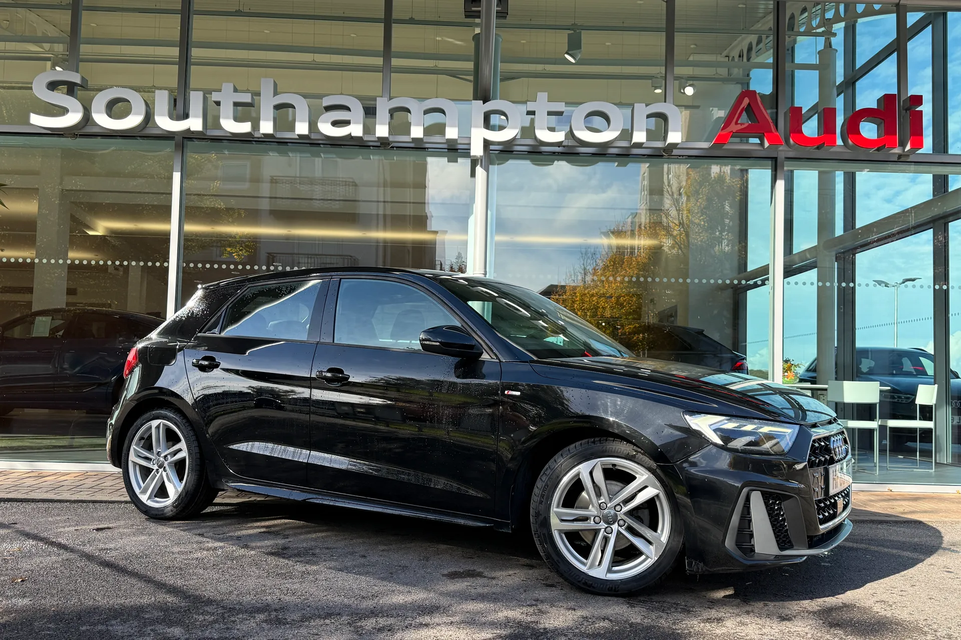 Audi A1 focused image