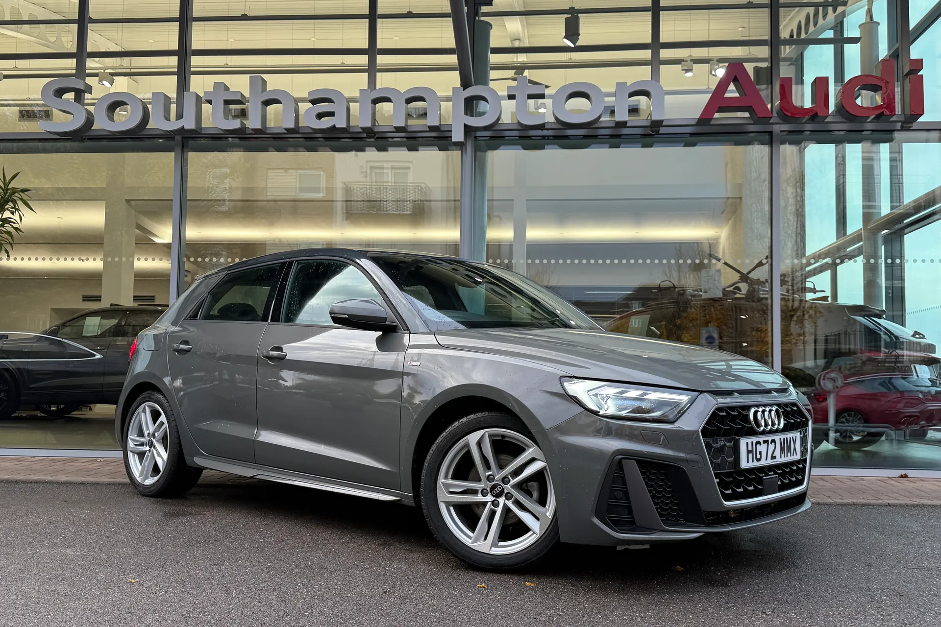 Audi A1 focused image