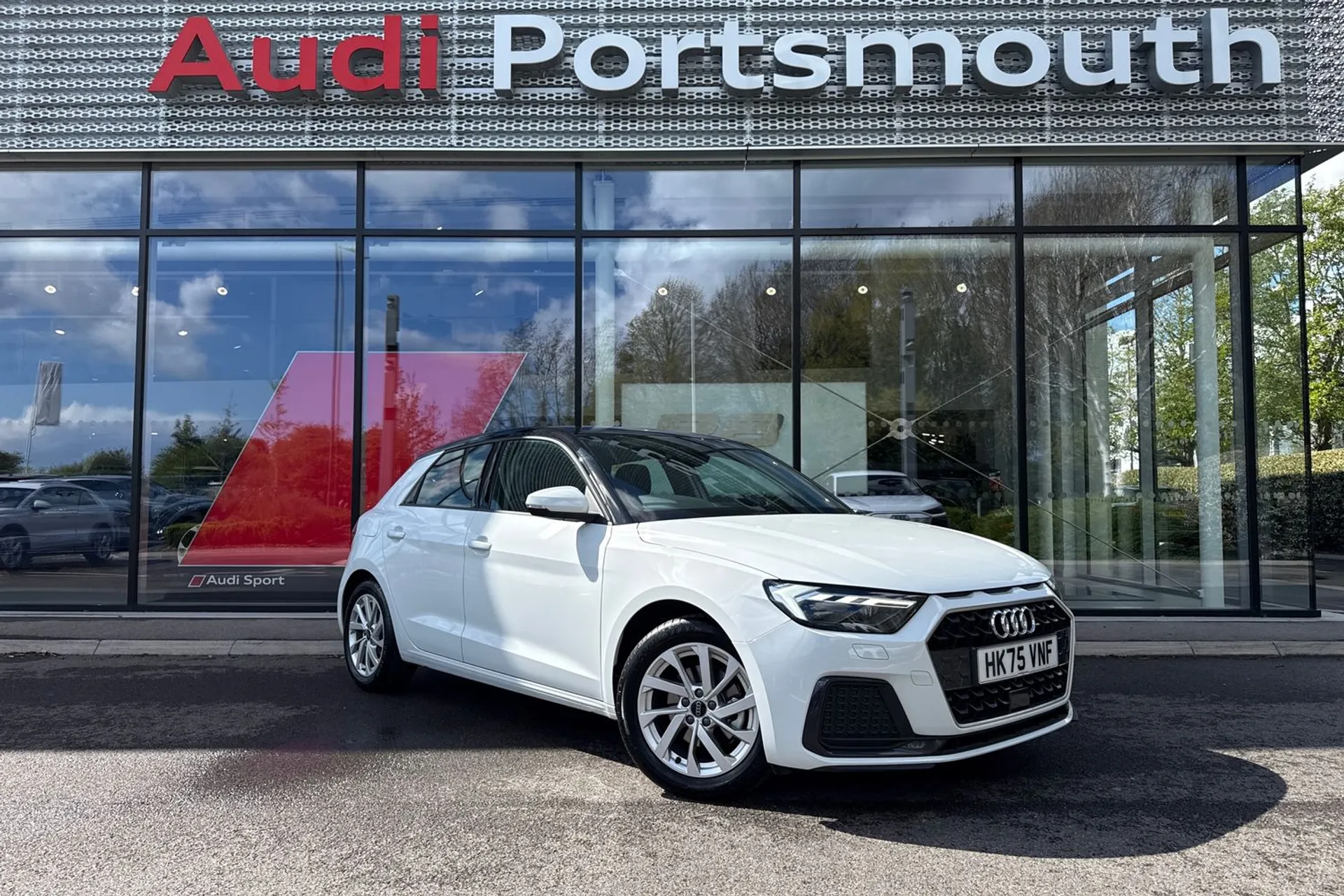 Audi A1 focused image