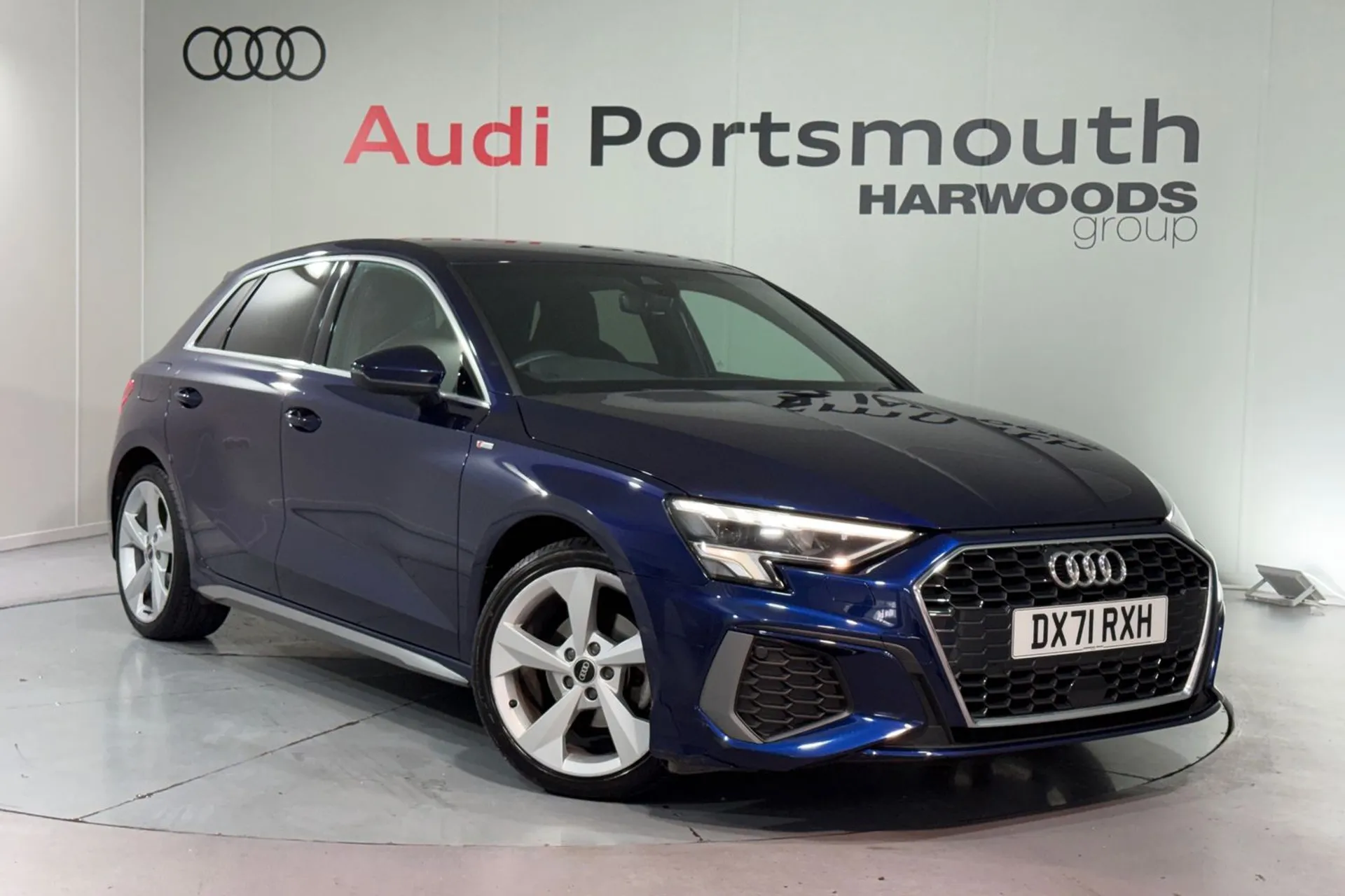 Audi A3 focused image