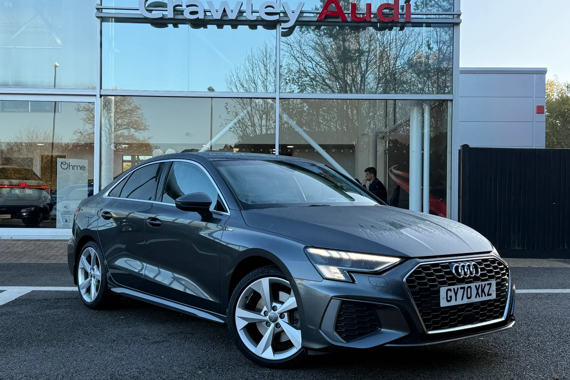 Audi A3 focused image