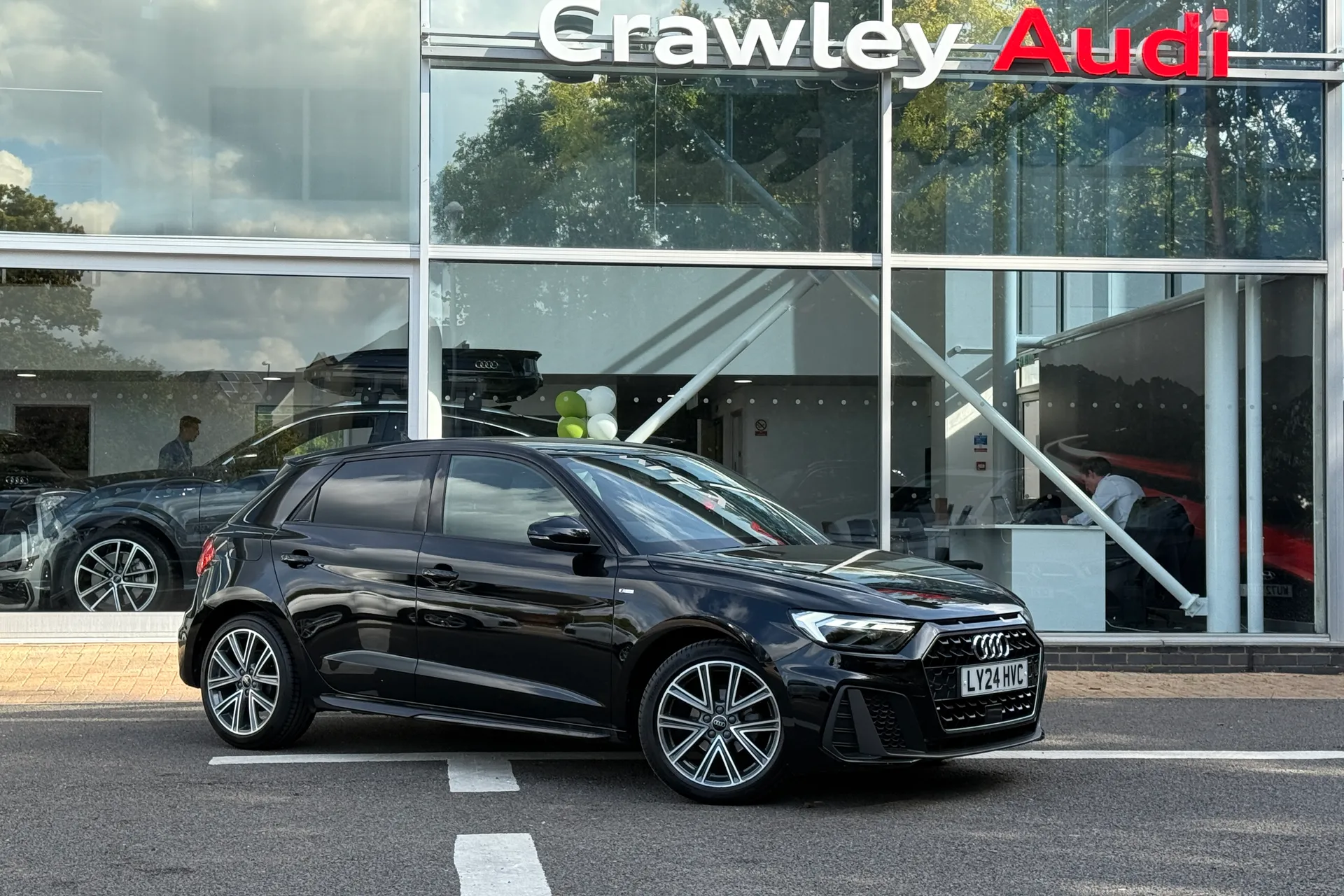 Audi A1 focused image