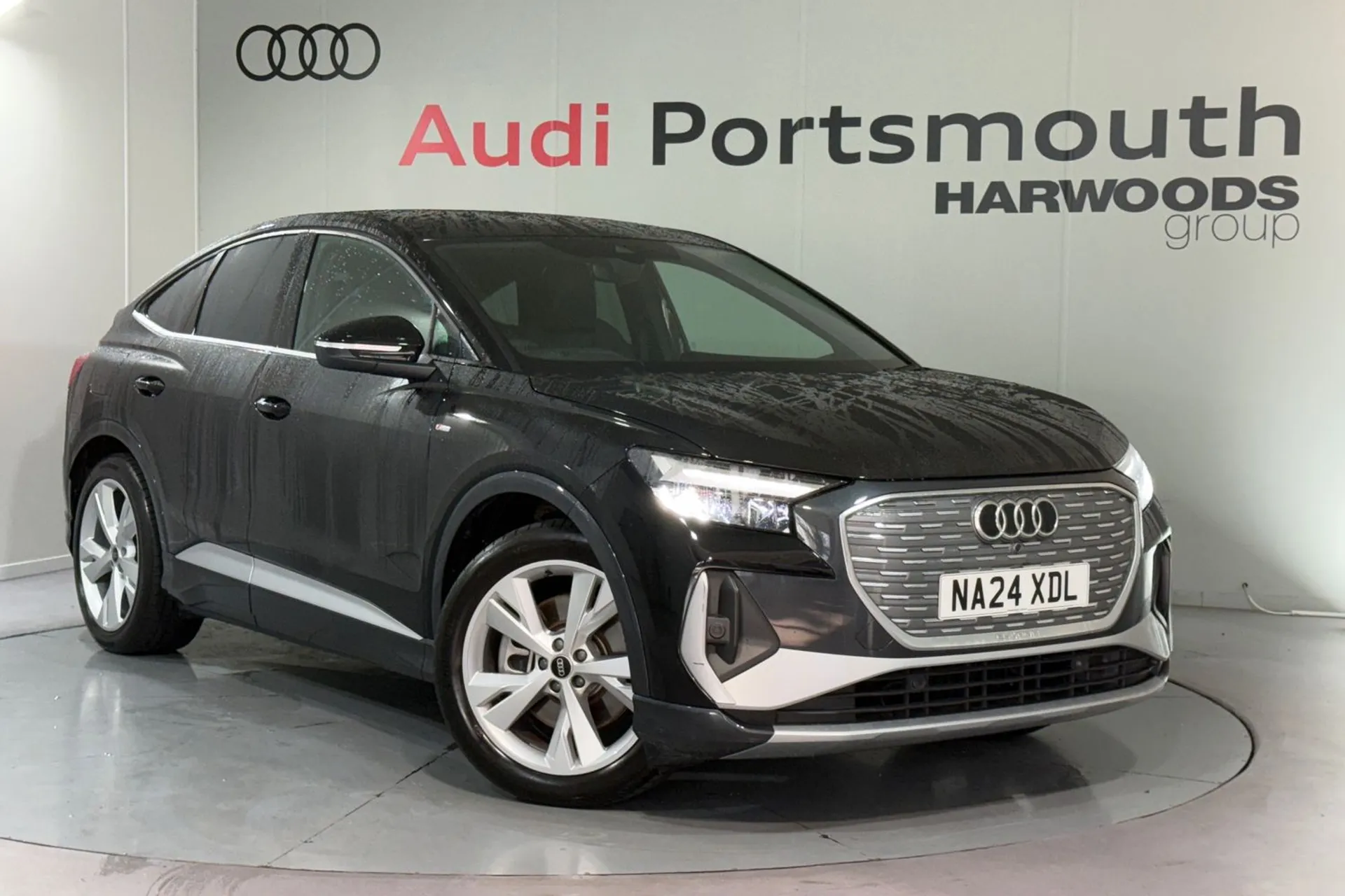 Audi Q4 focused image