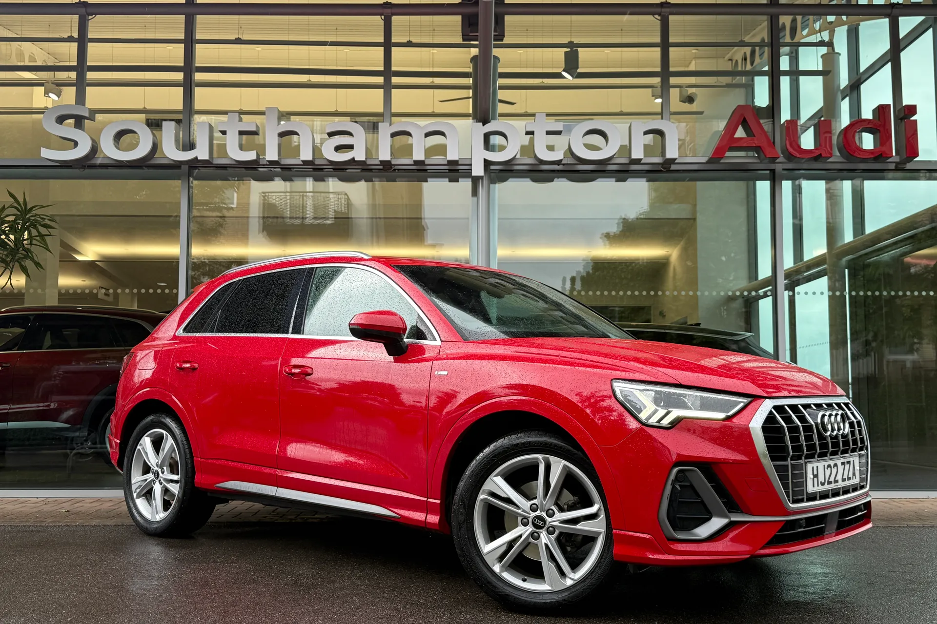 Audi Q3 focused image