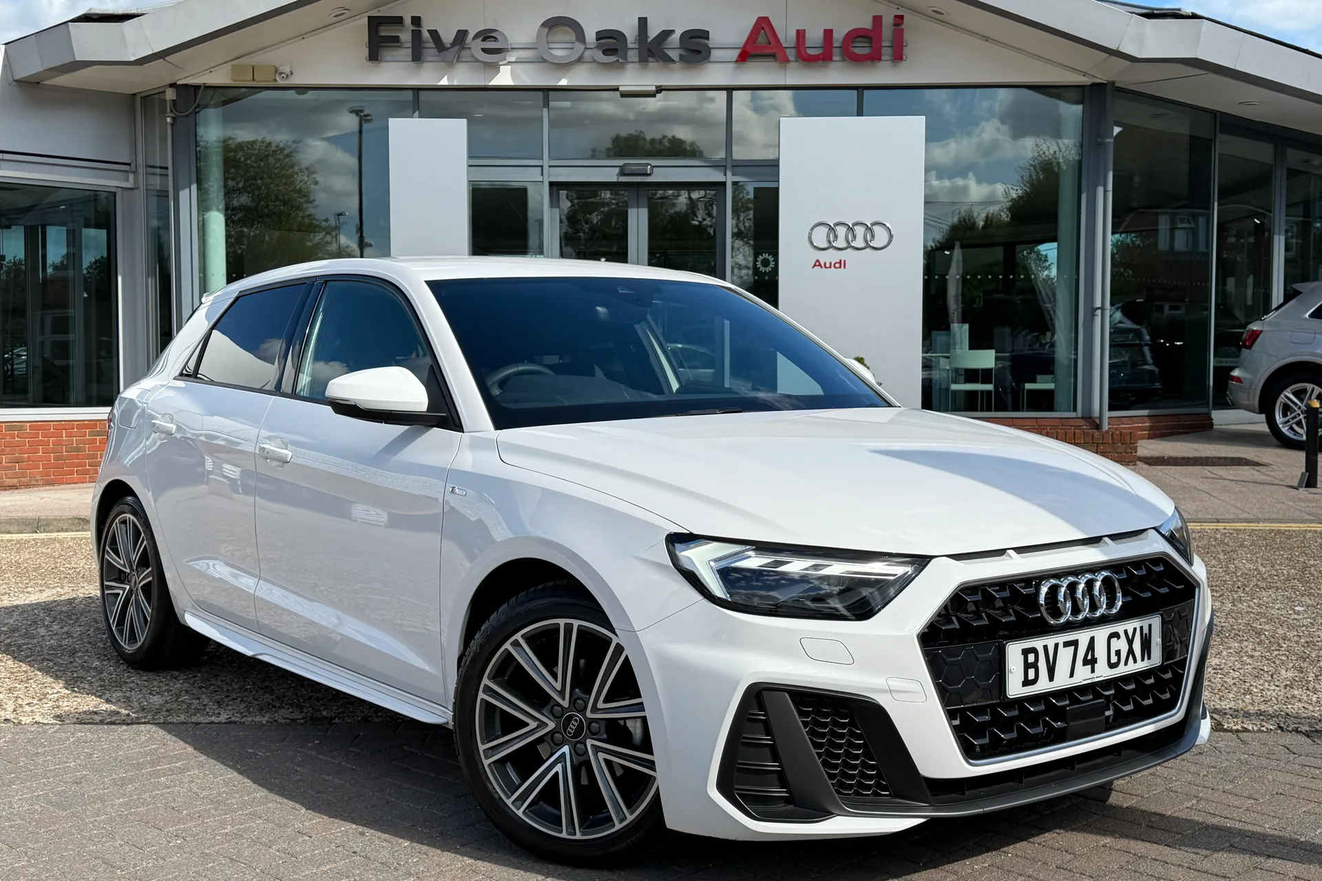 Audi A1 focused image