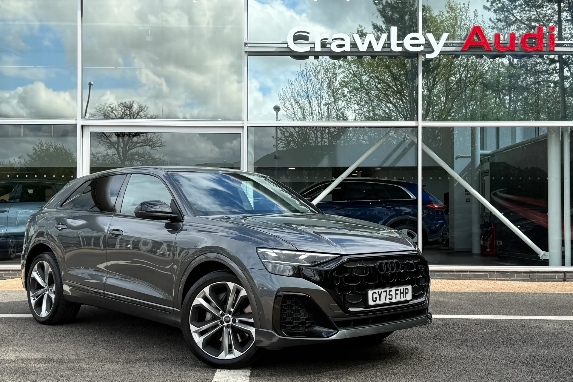 Audi Q8 focused image
