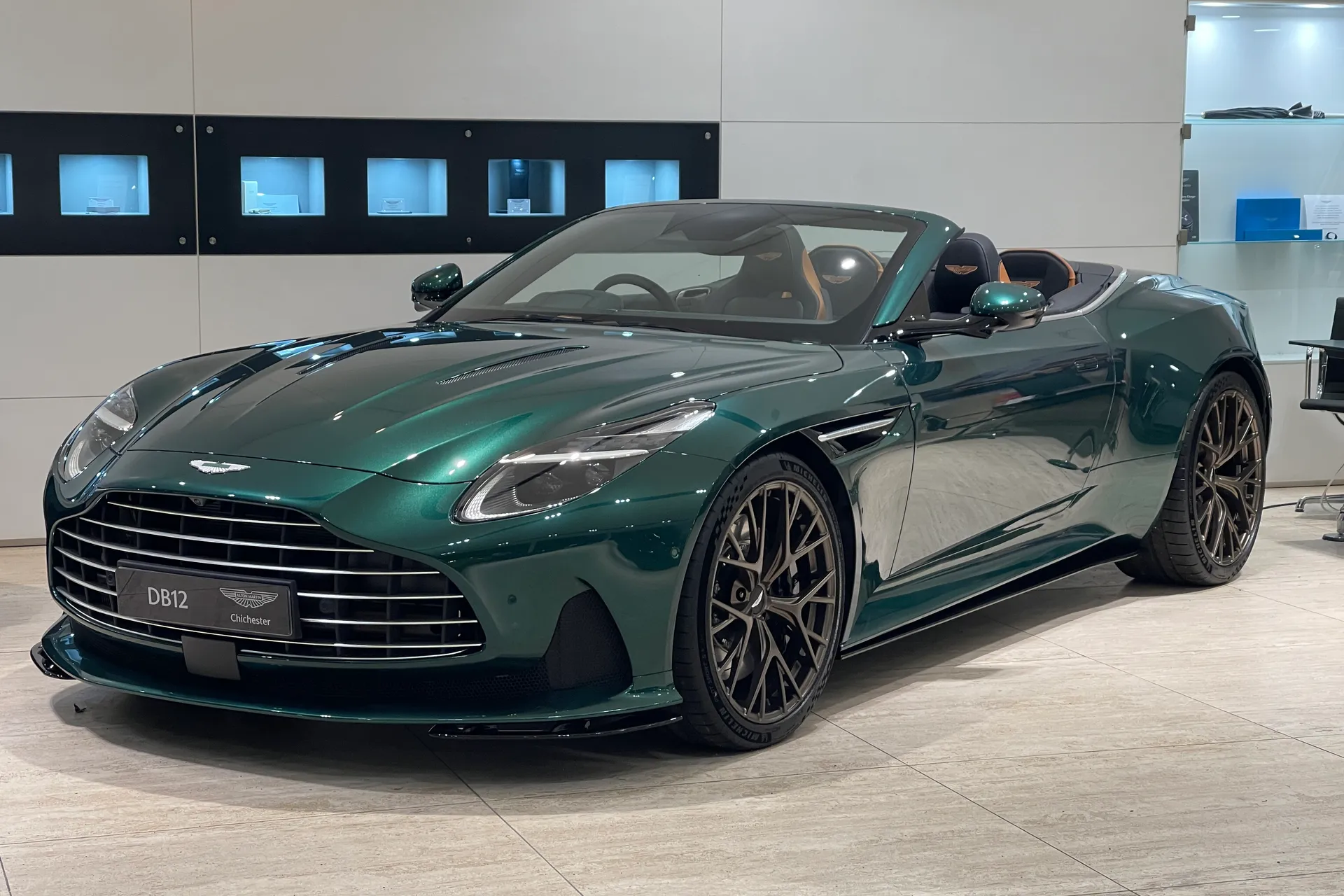 Aston Martin DB12 focused image