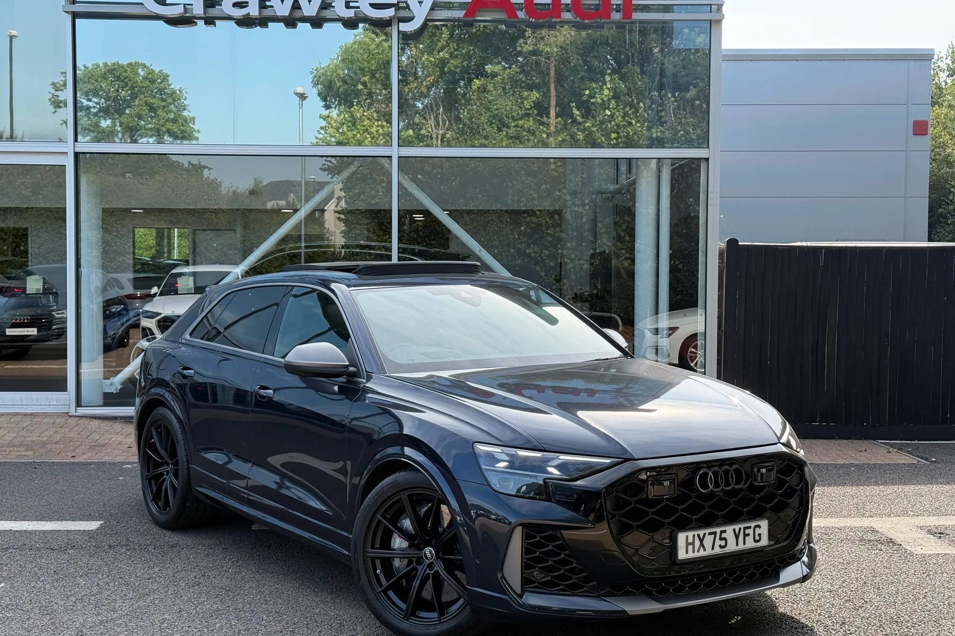 Audi RS Q8 focused image