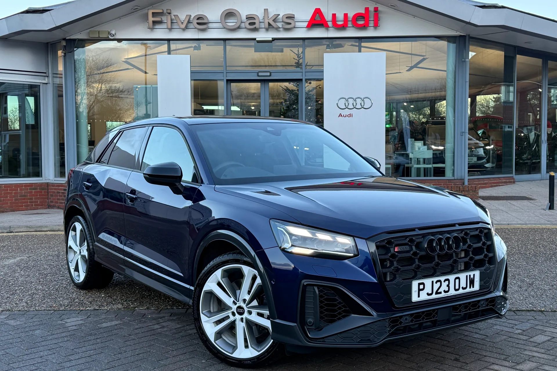 Audi Q2 focused image