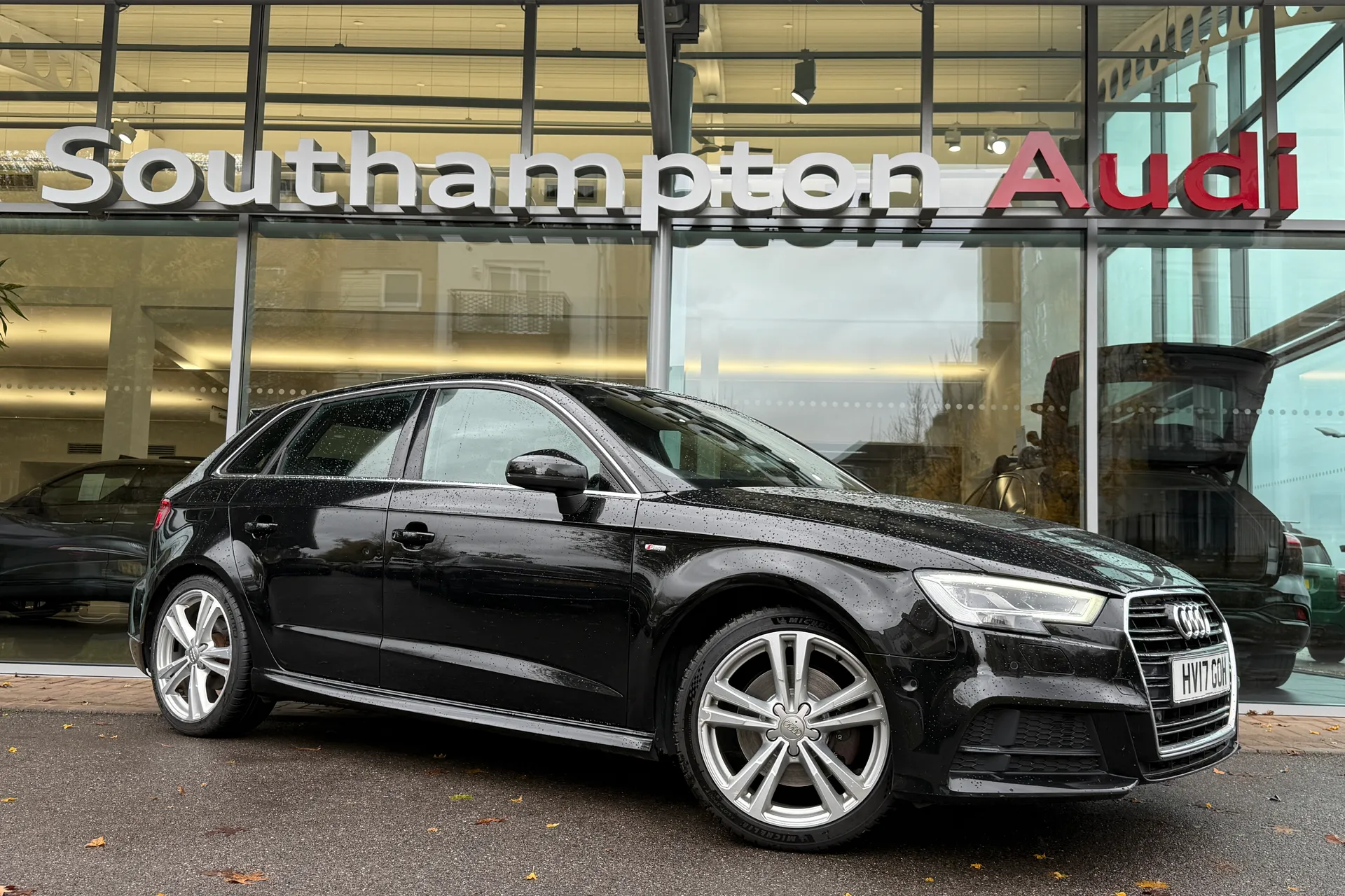 Audi A3 focused image