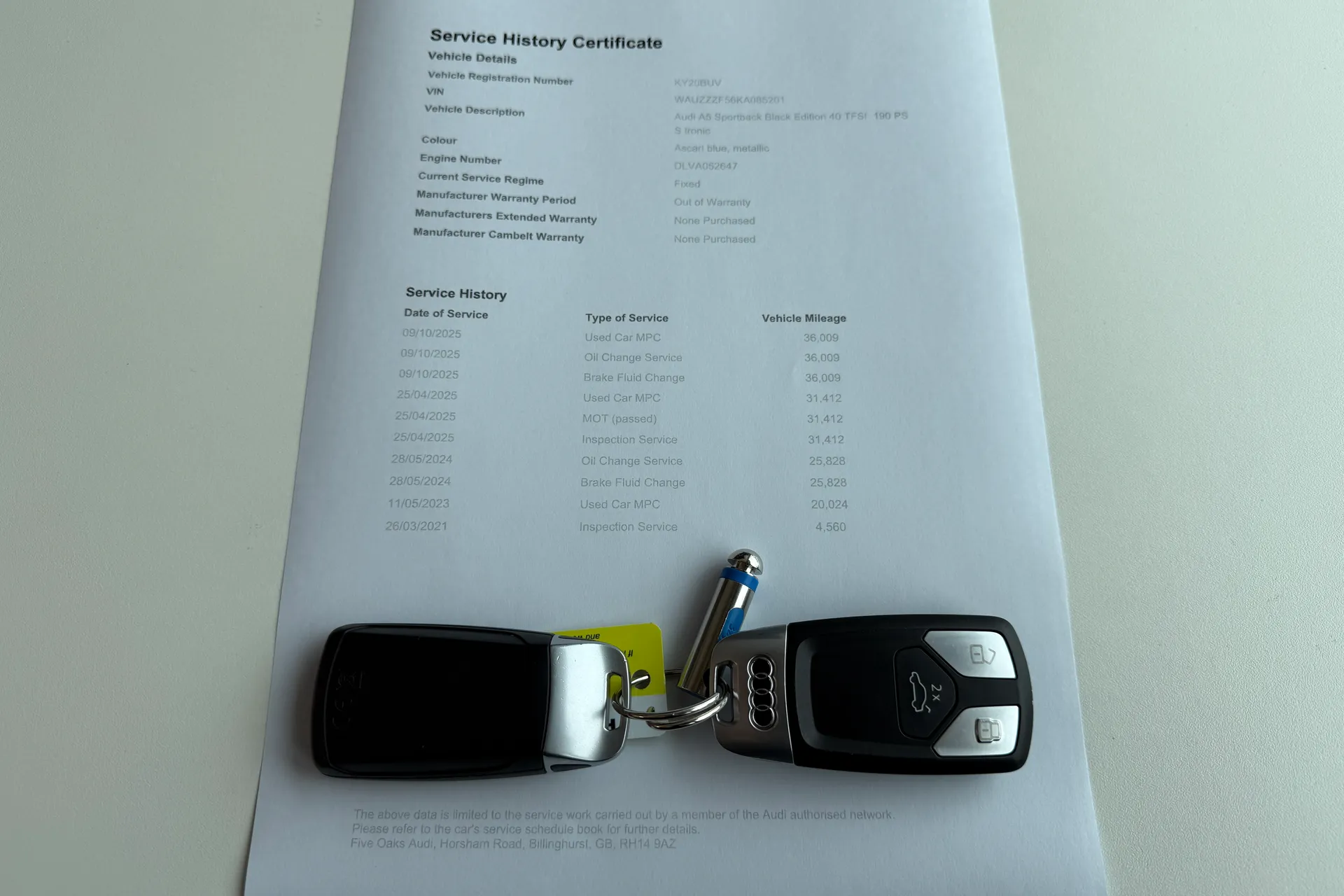 Audi A5 thumbnail image number 6