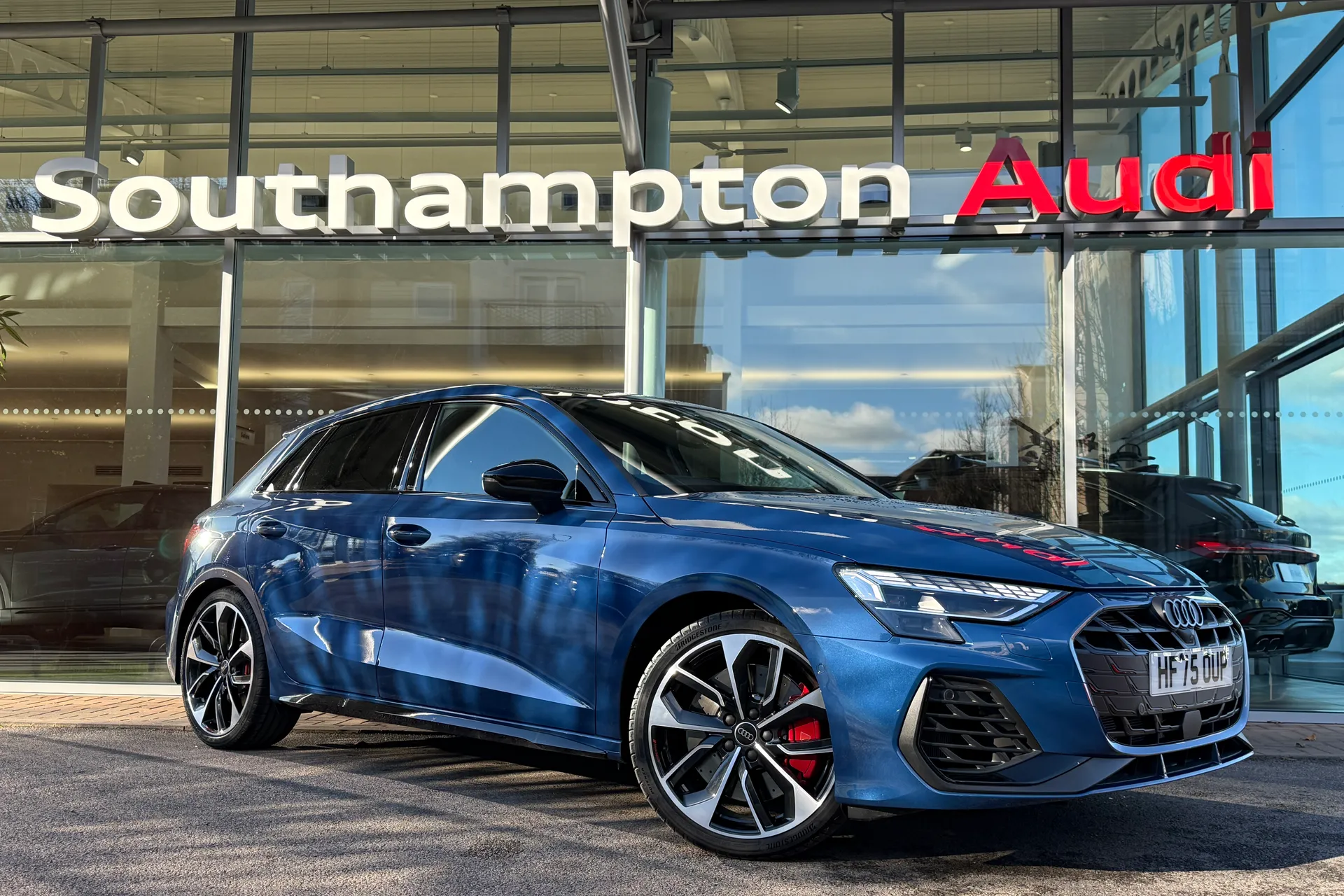 Audi A3 focused image