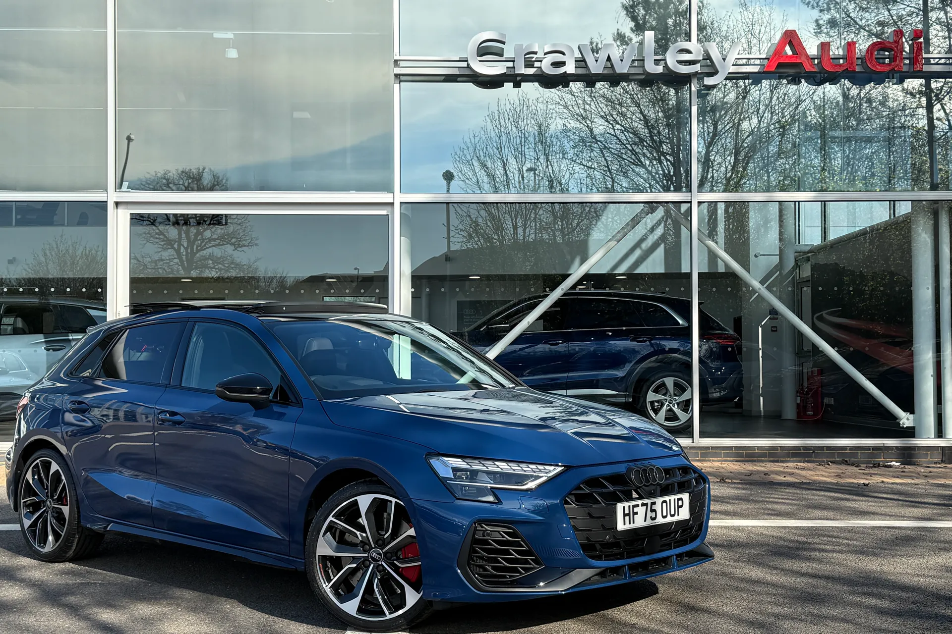 Audi A3 focused image