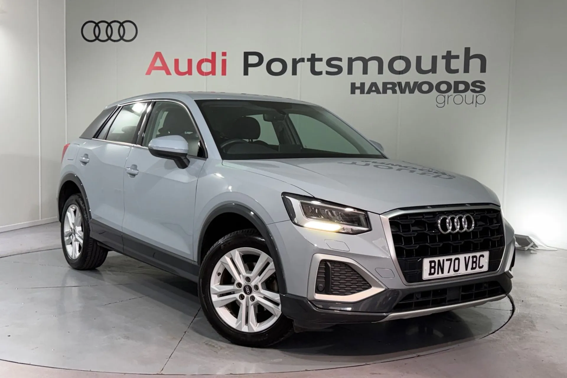 Audi Q2 focused image