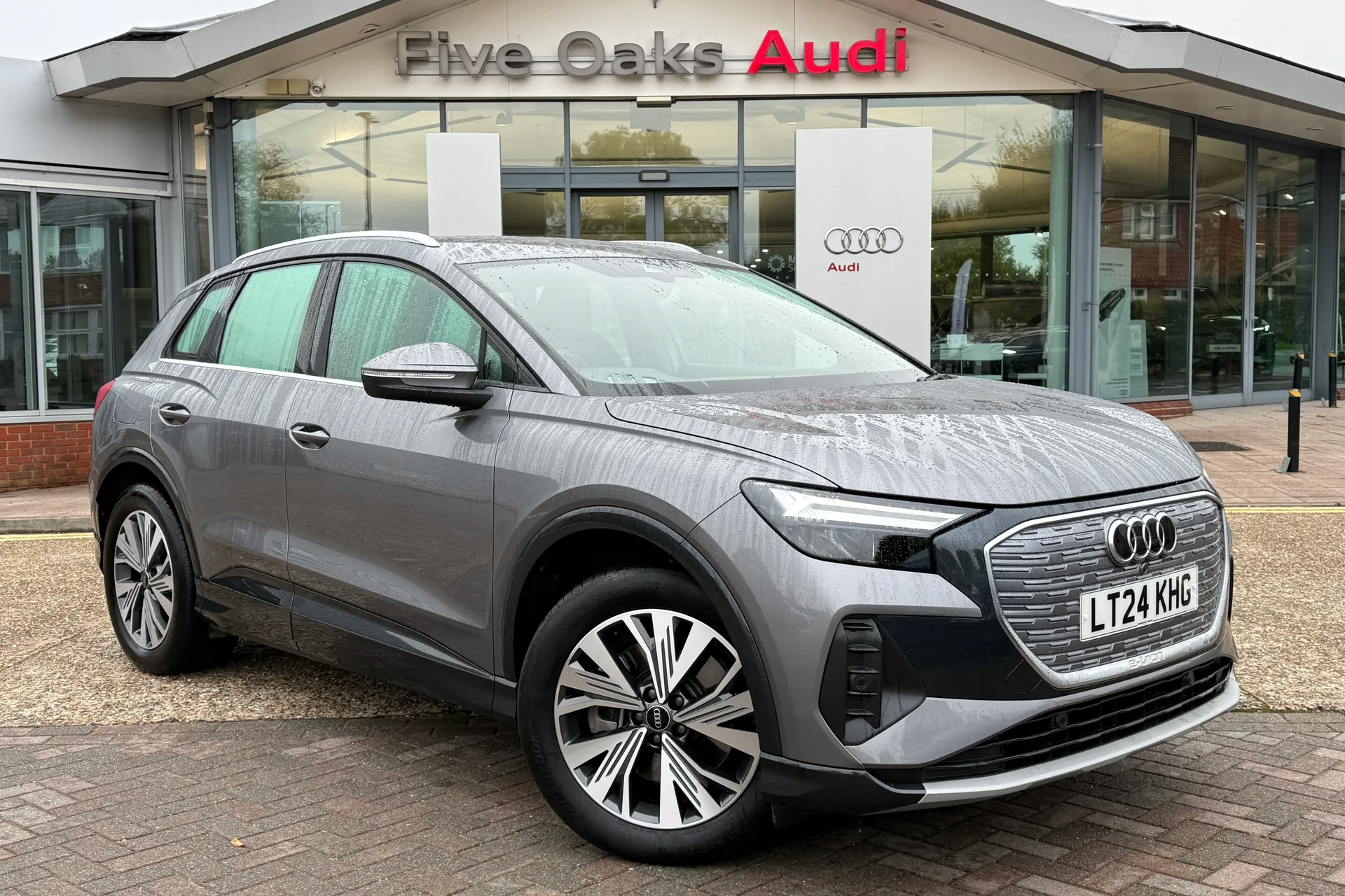 Audi Q4 focused image