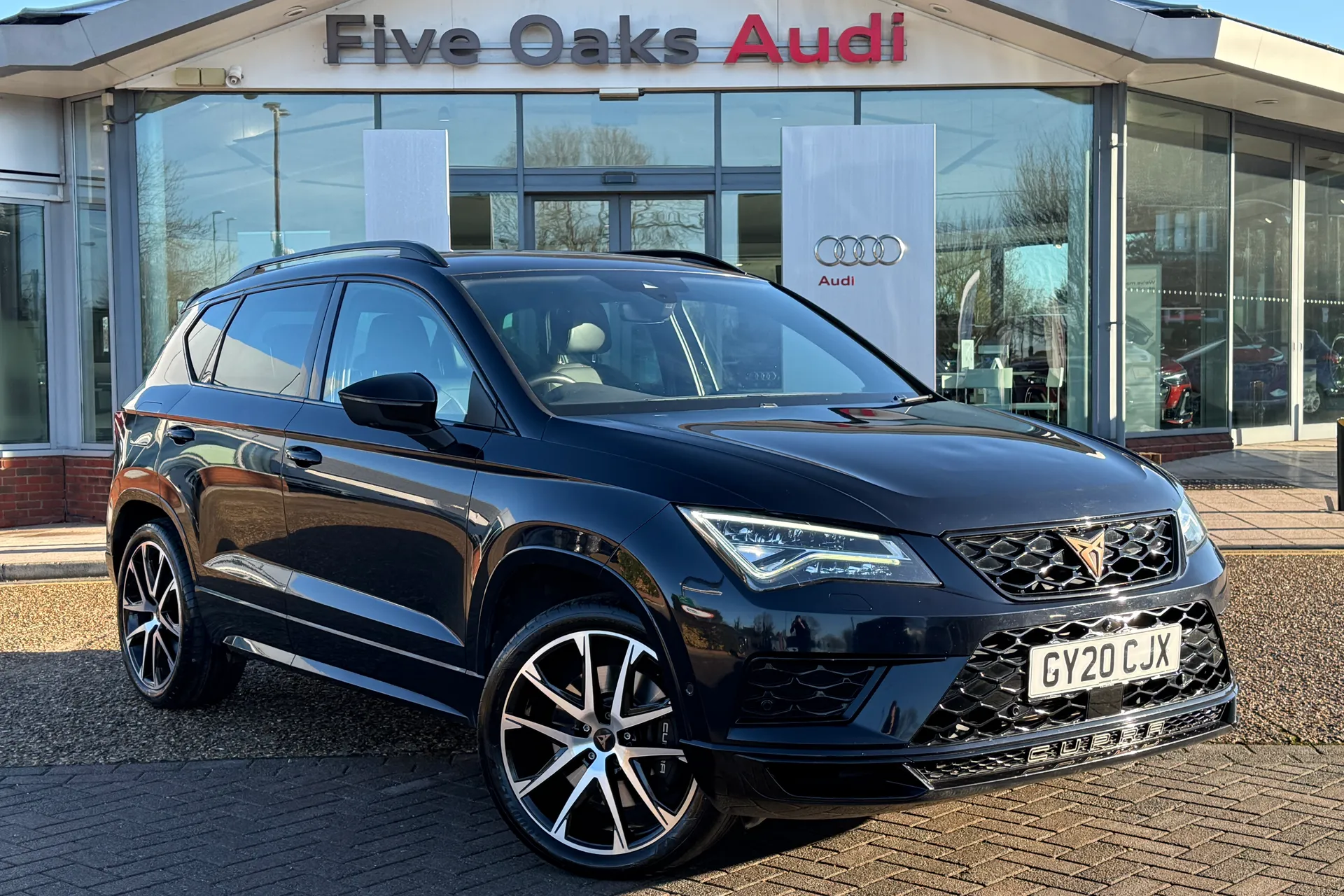 SEAT CUPRA ATECA focused image